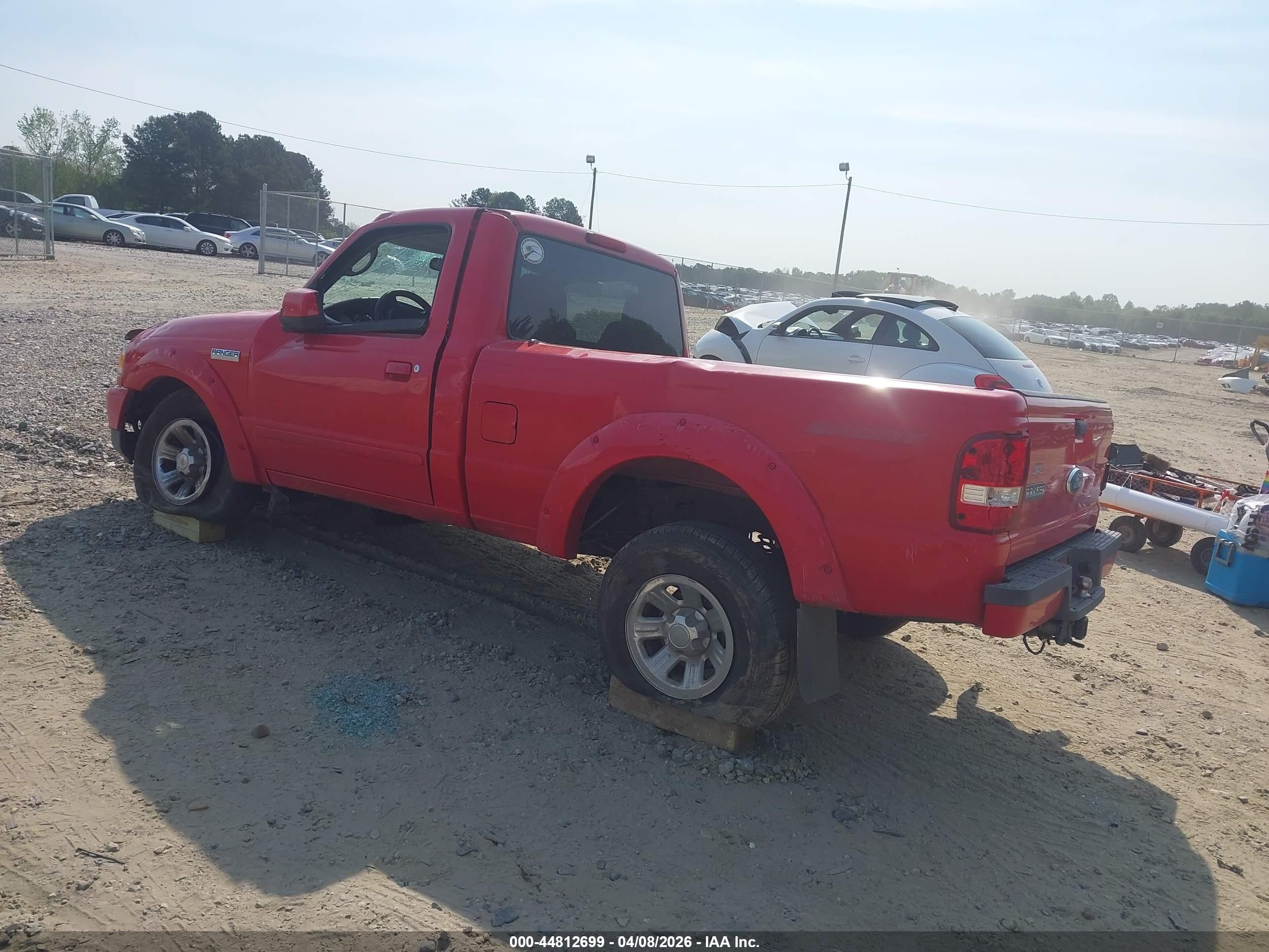 2007 Ford Ranger Sport/stx/xl/xlt Red vin: 1FTYR10U77PA32530