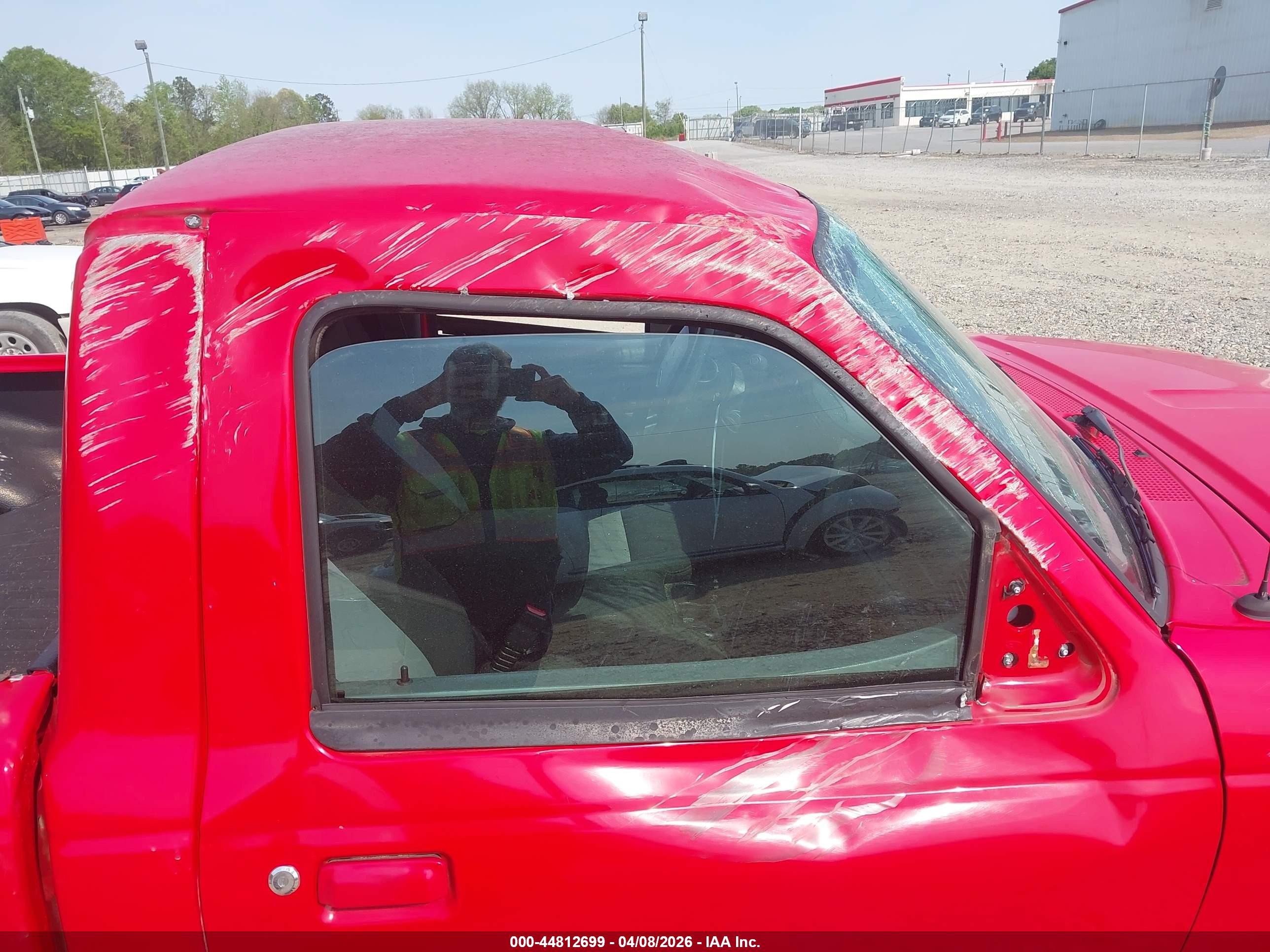 2007 Ford Ranger Sport/stx/xl/xlt Red vin: 1FTYR10U77PA32530