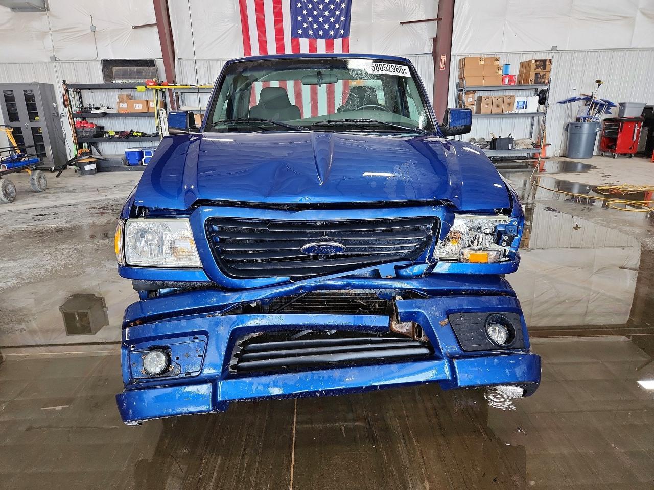 2007 Ford Ranger Blue vin: 1FTYR10U77PA35198