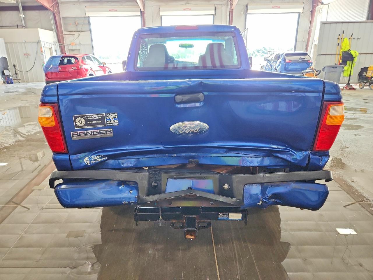 2007 Ford Ranger Blue vin: 1FTYR10U77PA35198