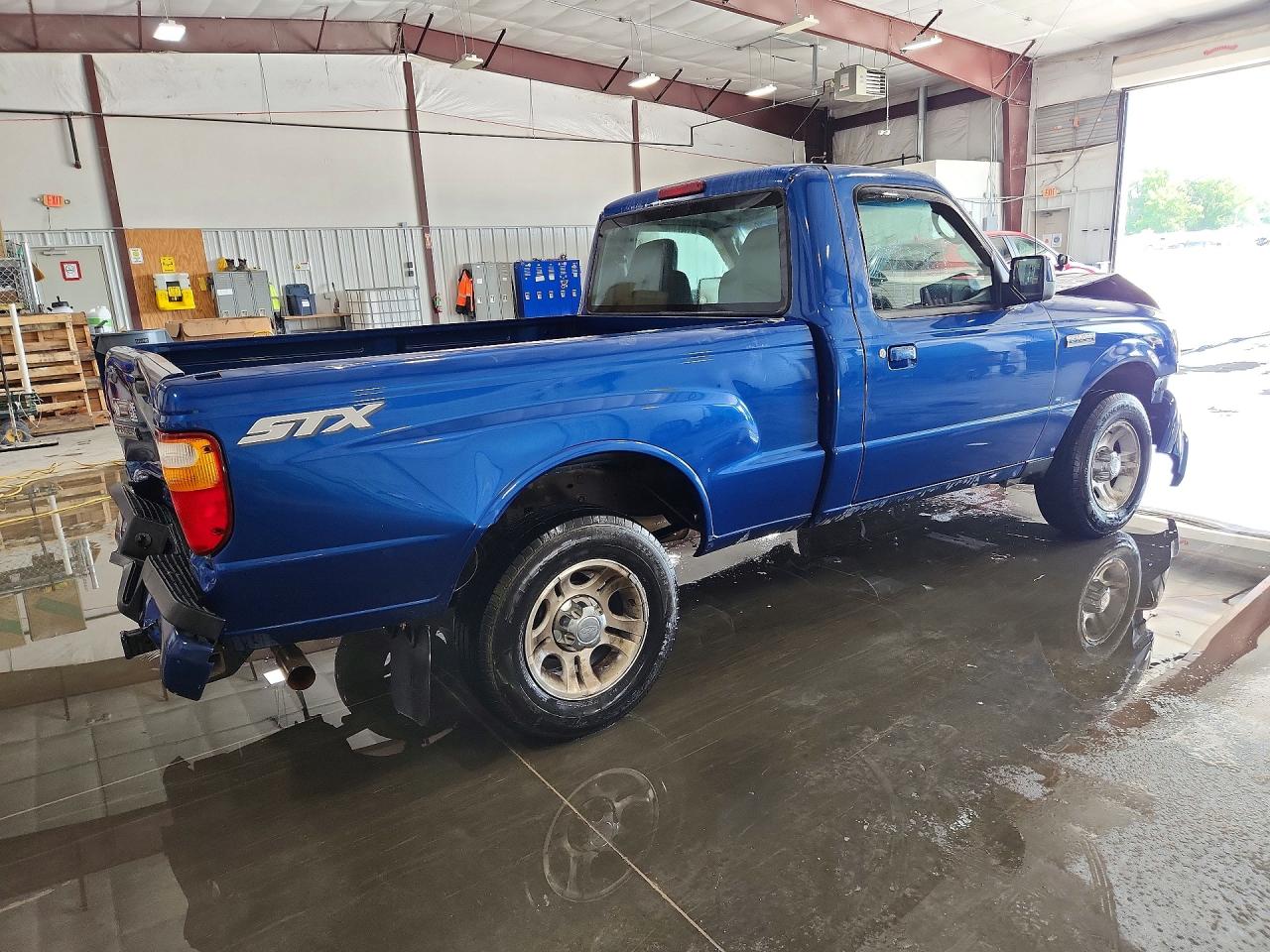 2007 Ford Ranger Blue vin: 1FTYR10U77PA35198