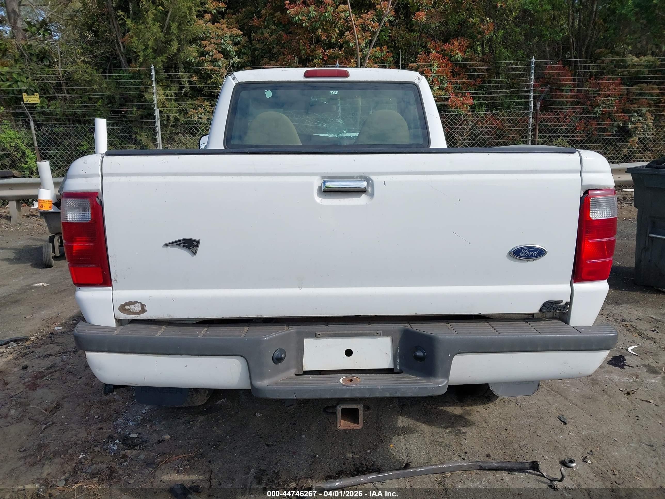 2001 Ford Ranger Edge/xl/xlt White vin: 1FTYR10U81TA54793