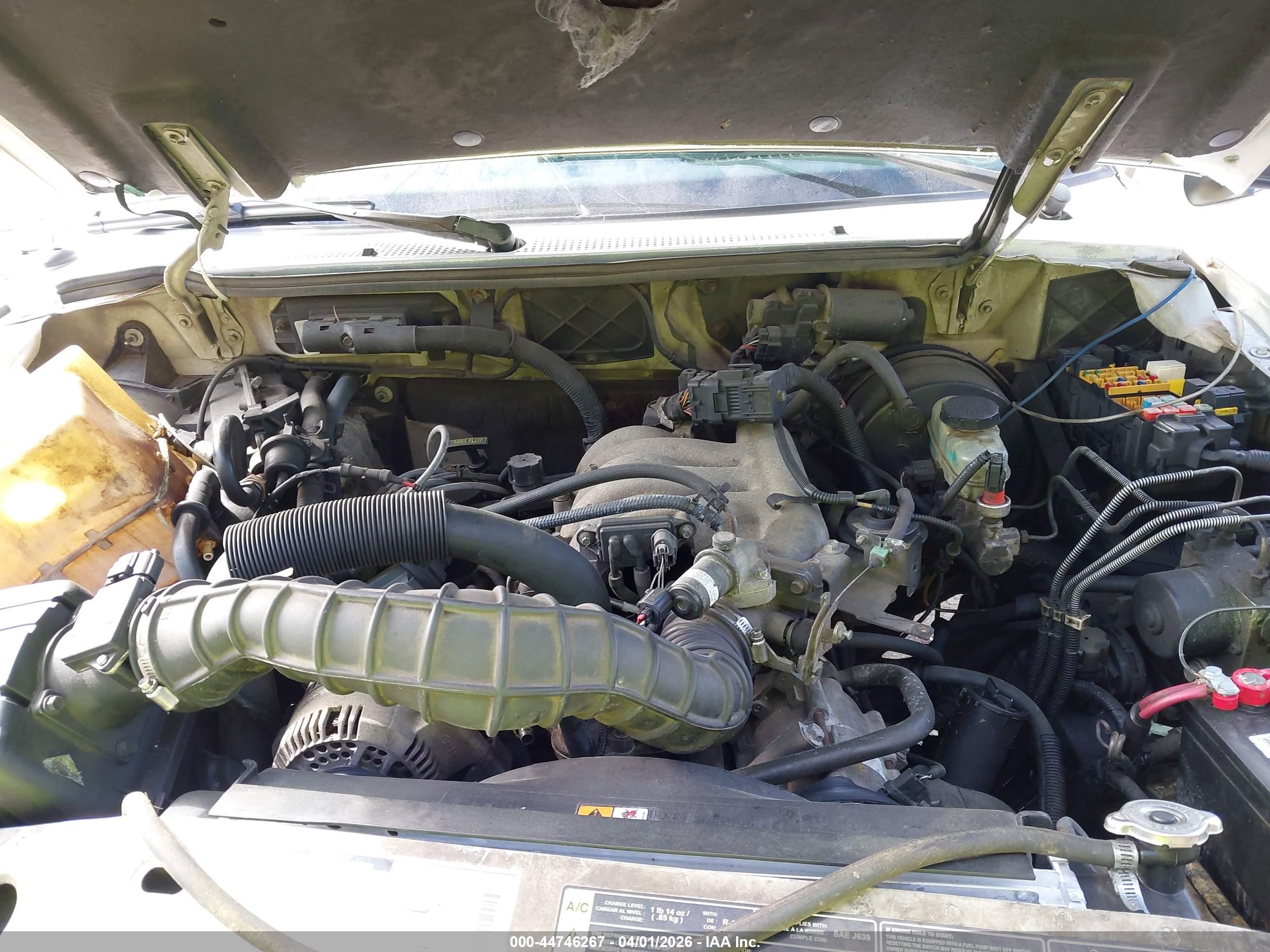 2001 Ford Ranger Edge/xl/xlt White vin: 1FTYR10U81TA54793