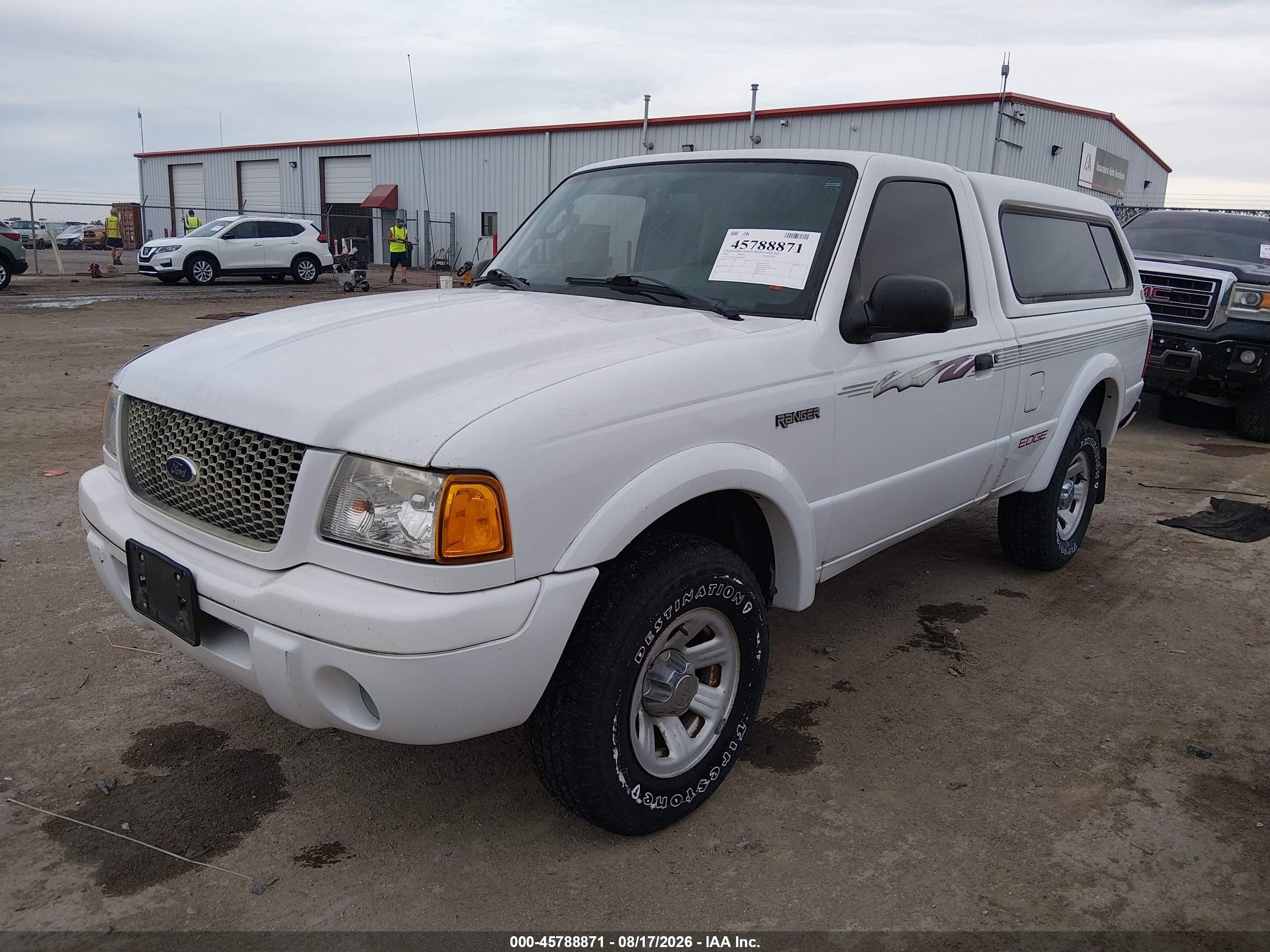 2003 Ford Ranger Edge/xl/xlt White vin: 1FTYR10U83PB84682