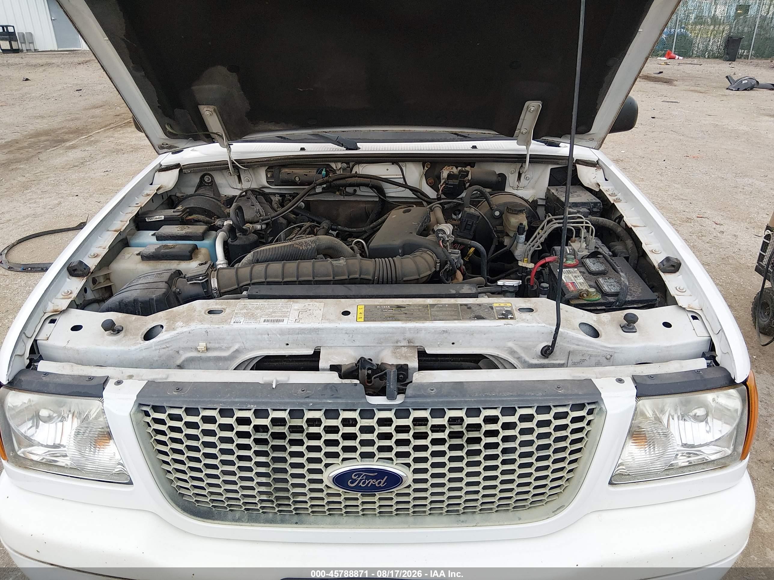 2003 Ford Ranger Edge/xl/xlt White vin: 1FTYR10U83PB84682