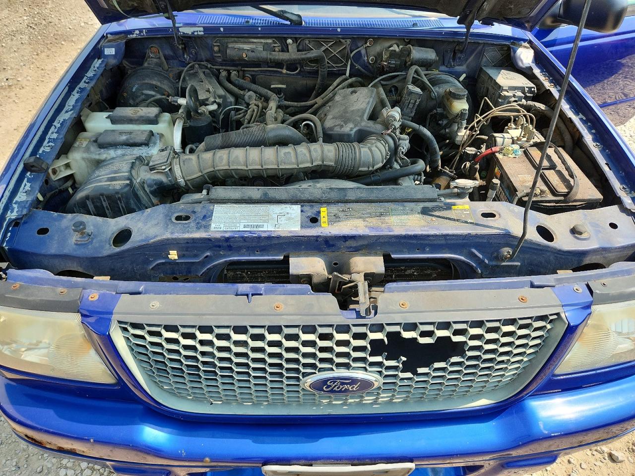 2003 Ford Ranger Raptor Blue vin: 1FTYR10U83TA41402