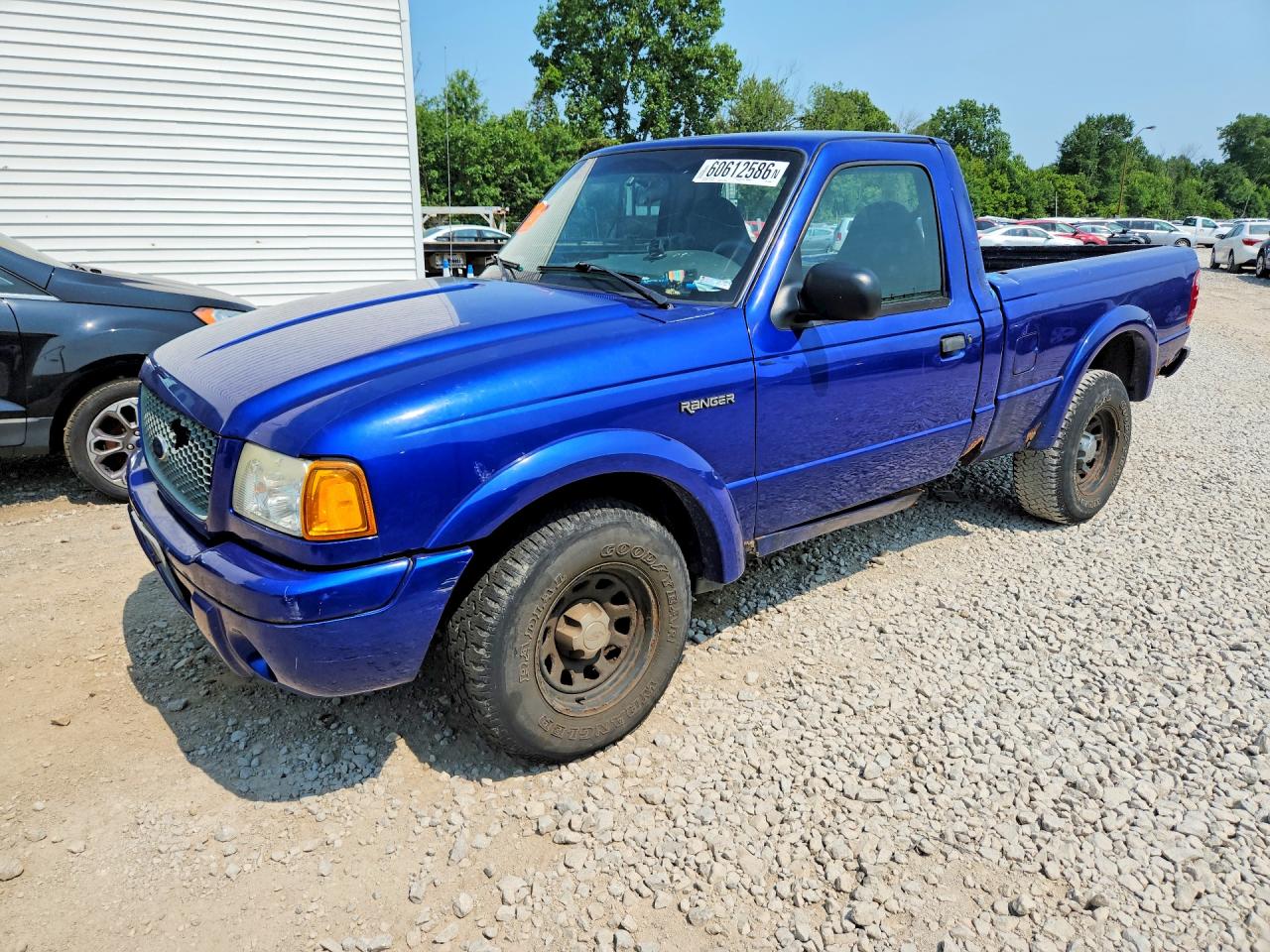 2003 Ford Ranger Raptor Blue vin: 1FTYR10U83TA41402