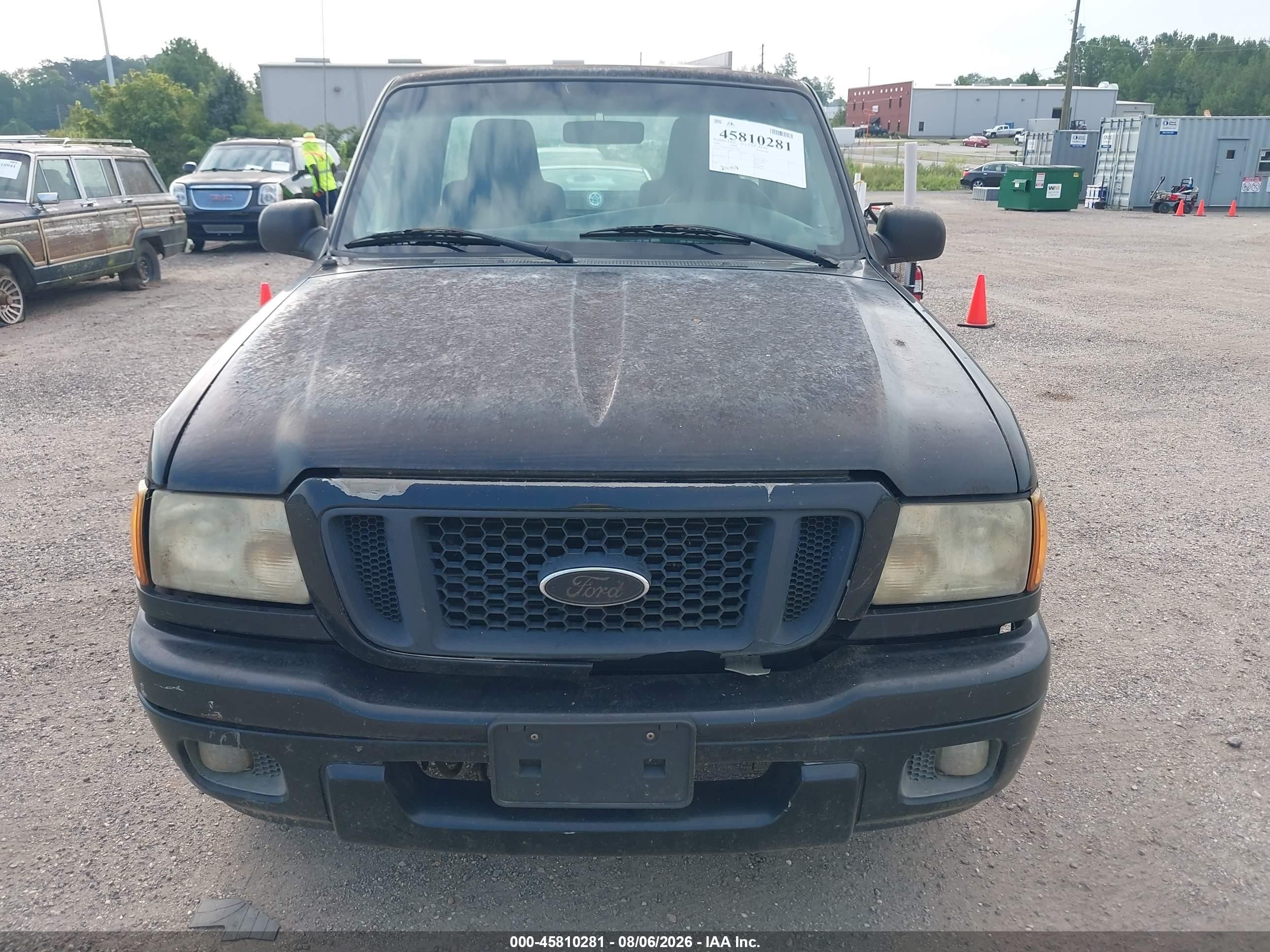 2004 Ford Ranger Edge/xl/xlt Black vin: 1FTYR10U84PA21368