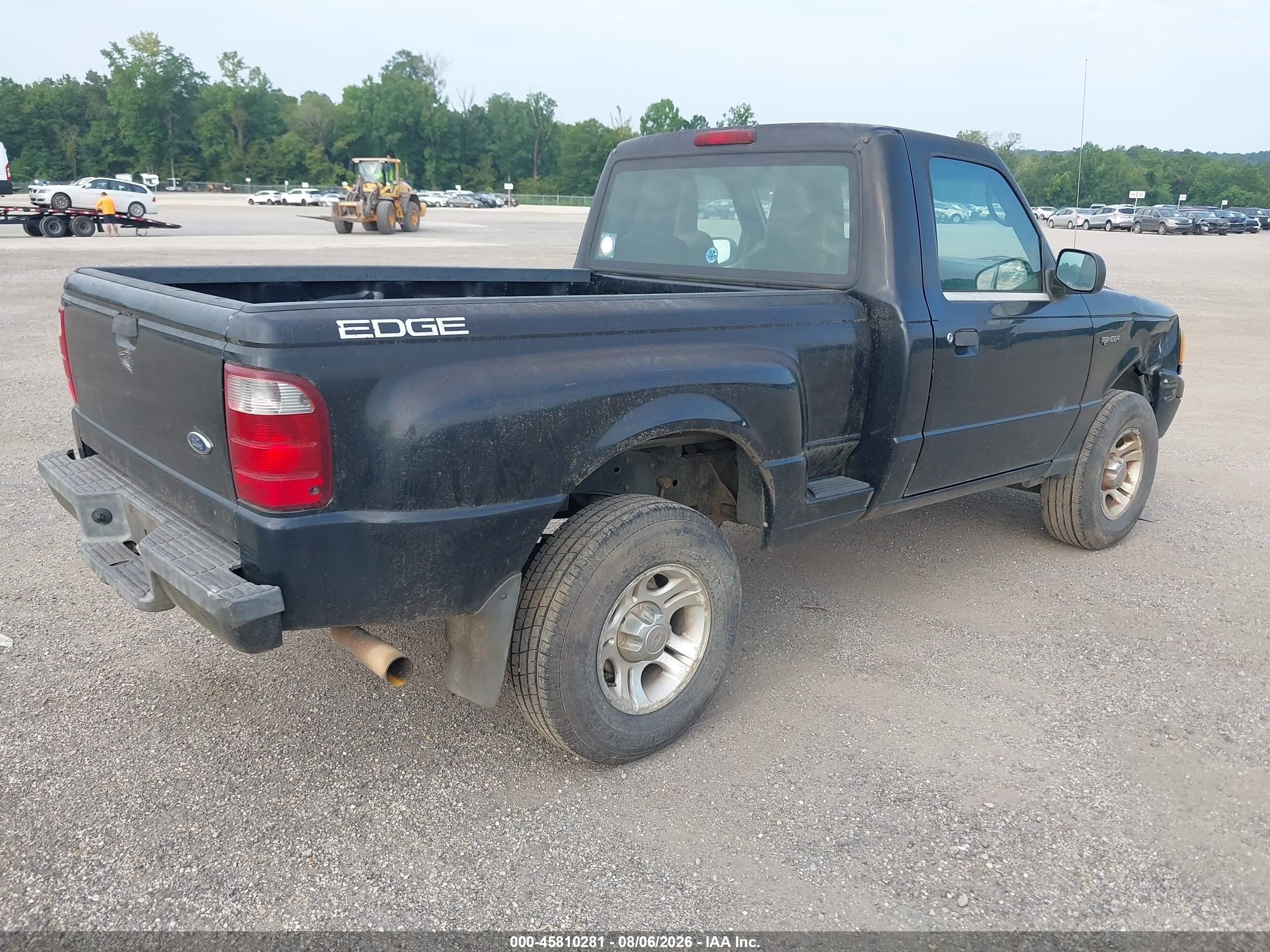 2004 Ford Ranger Edge/xl/xlt Black vin: 1FTYR10U84PA21368