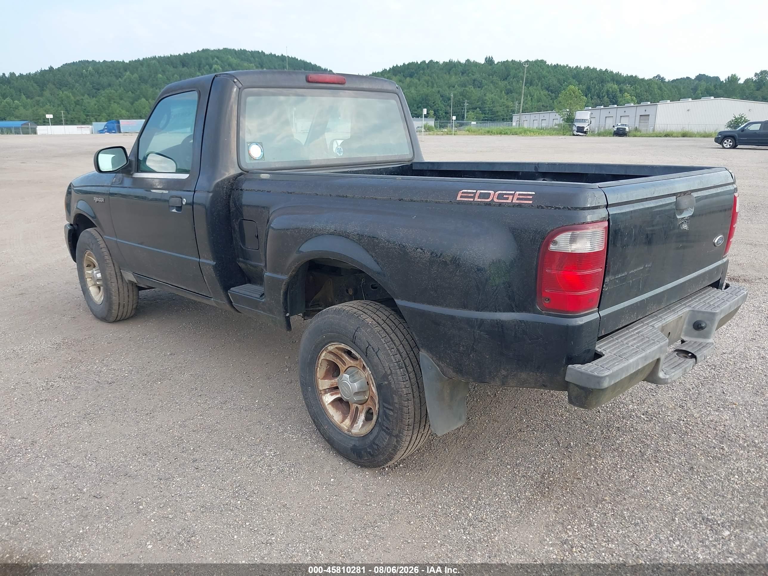 2004 Ford Ranger Edge/xl/xlt Black vin: 1FTYR10U84PA21368
