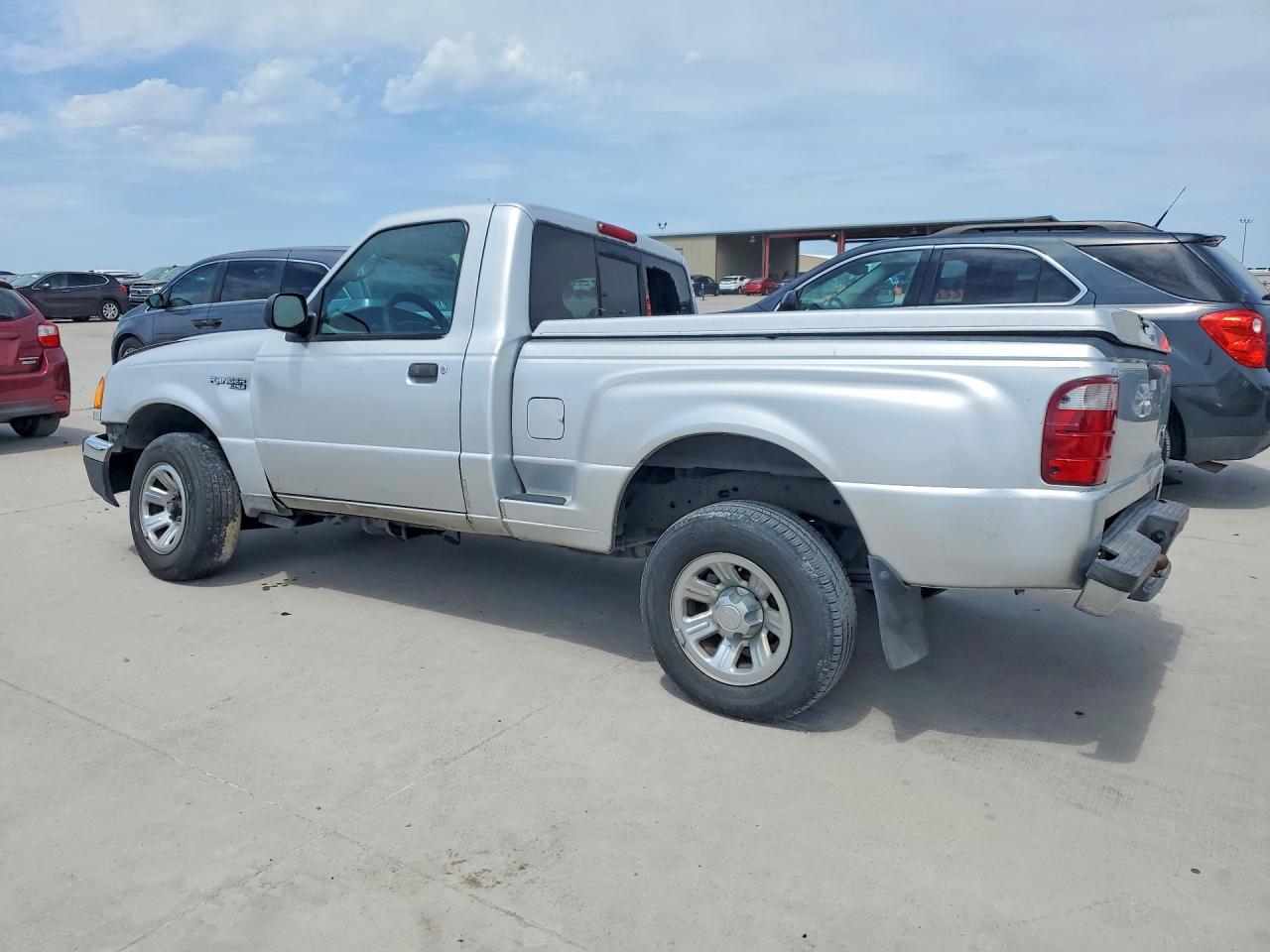 2004 Ford Ranger Silver vin: 1FTYR10U84PA24190