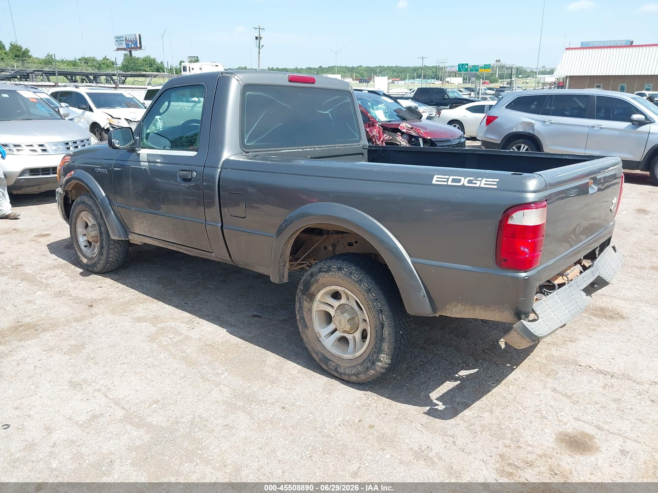 2004 Ford Ranger Edge/xl/xlt Gray vin: 1FTYR10U84PA70635