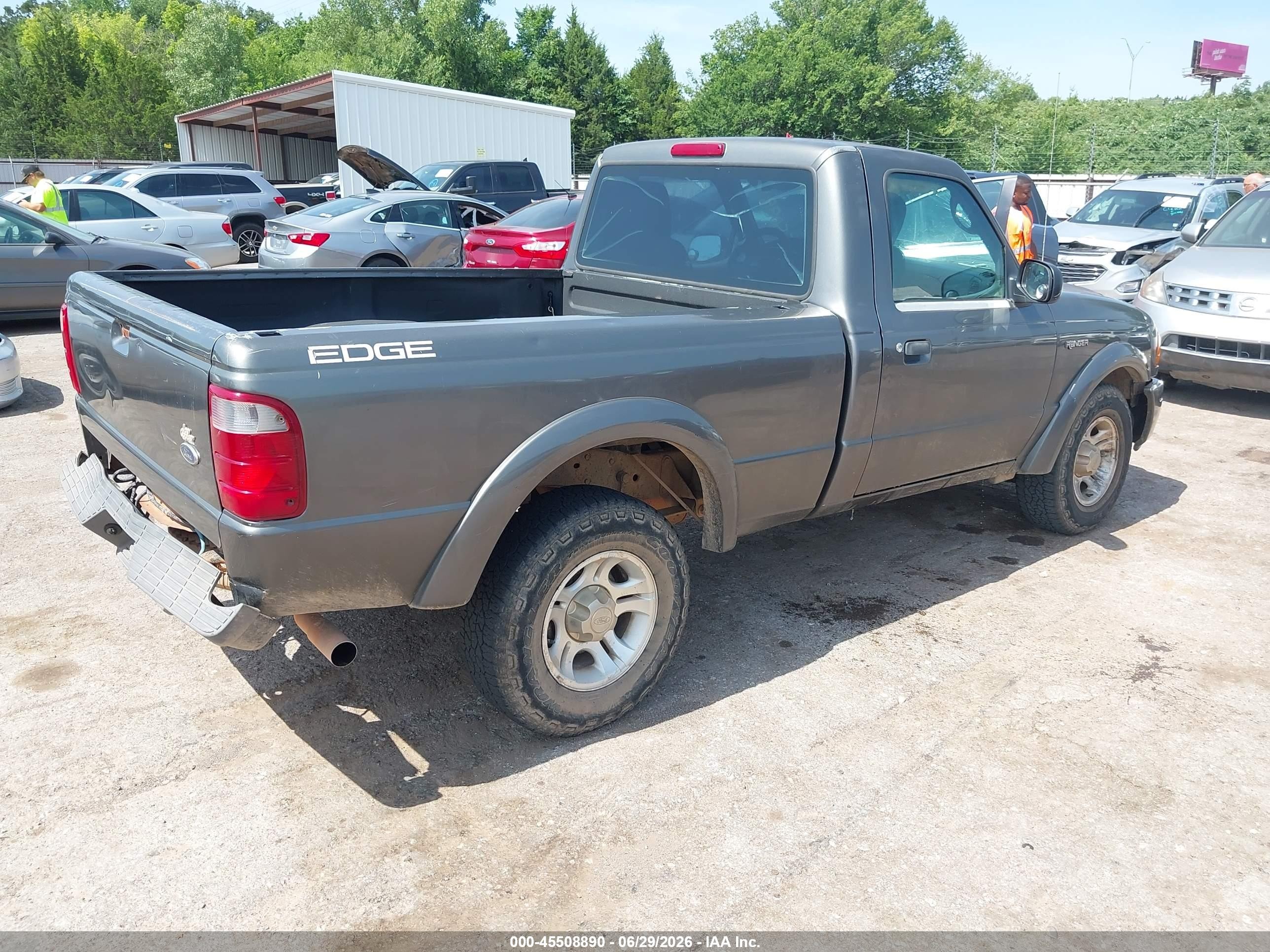 2004 Ford Ranger Edge/xl/xlt Gray vin: 1FTYR10U84PA70635