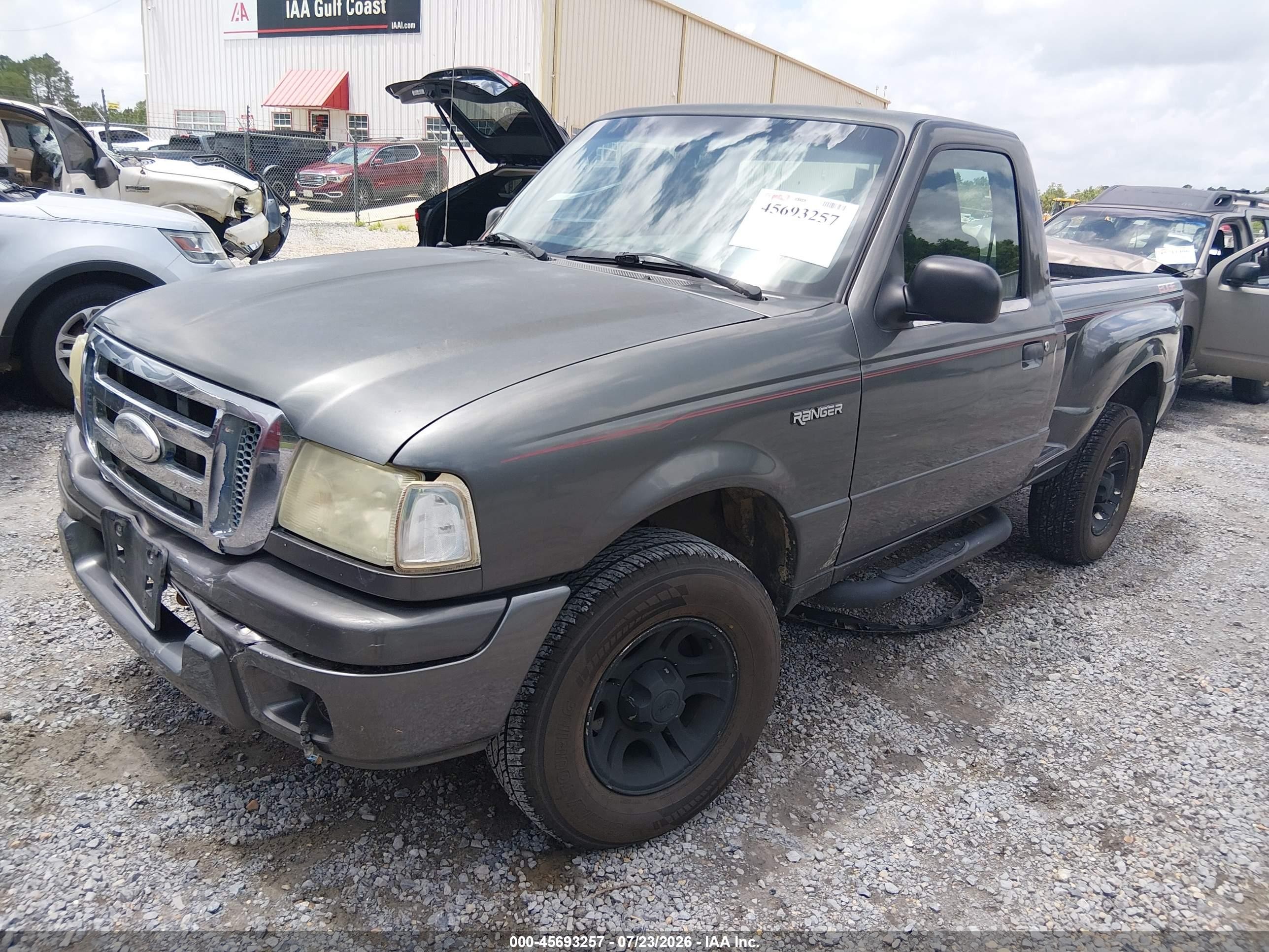 2004 Ford Ranger Edge/xl/xlt Gray vin: 1FTYR10U84PA76242