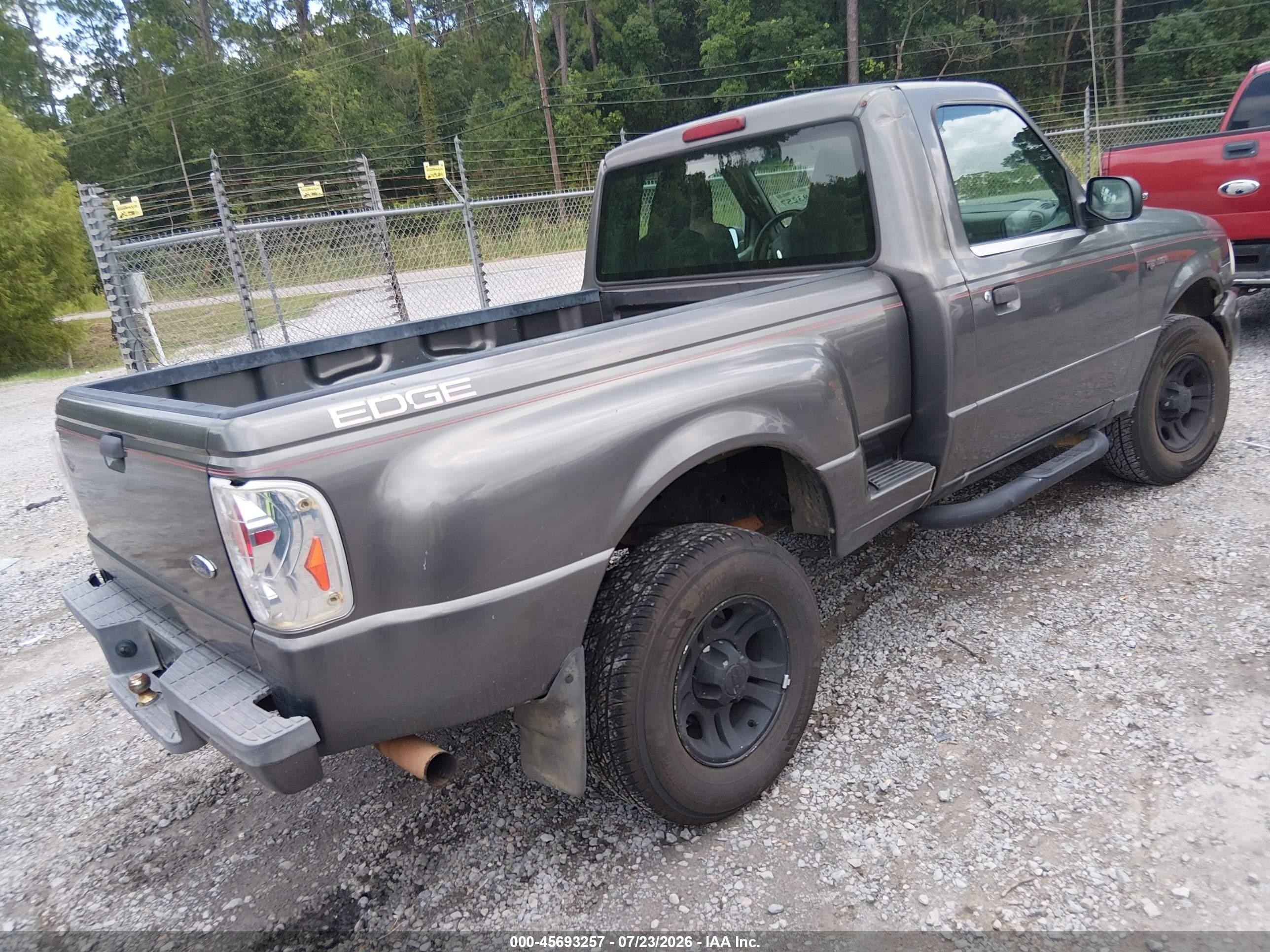 2004 Ford Ranger Edge/xl/xlt Gray vin: 1FTYR10U84PA76242