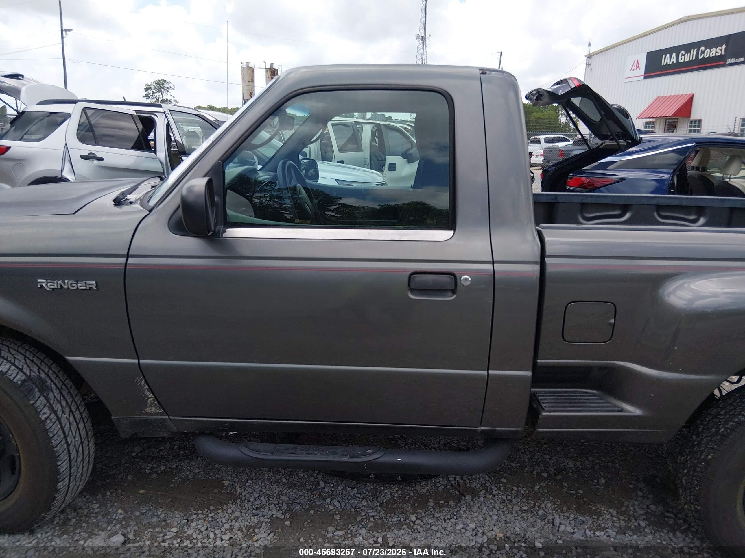 2004 Ford Ranger Edge/xl/xlt Gray vin: 1FTYR10U84PA76242