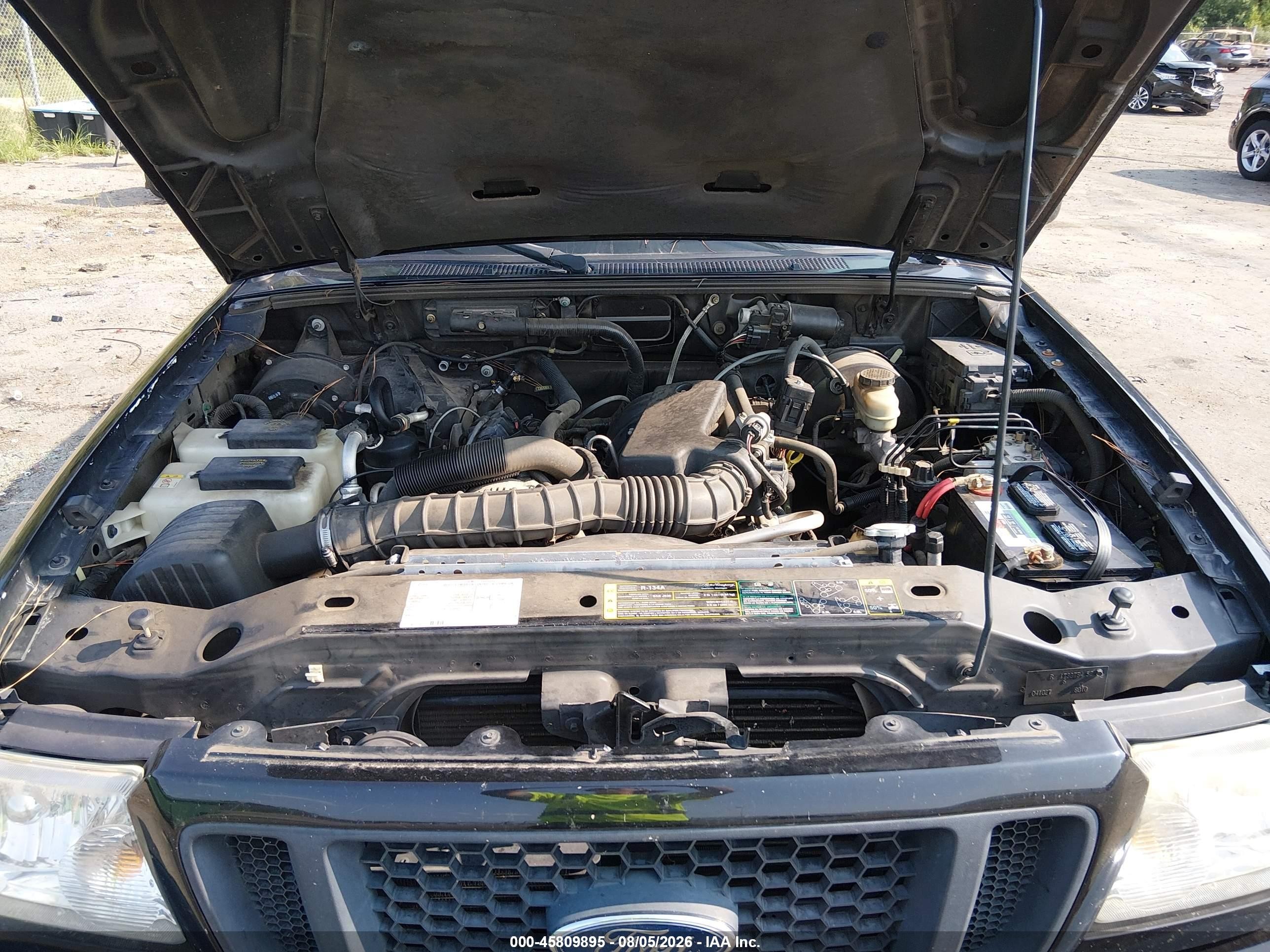 2005 Ford Ranger Edge/stx/xl/xls/xlt Черный vin: 1FTYR10U85PA39595