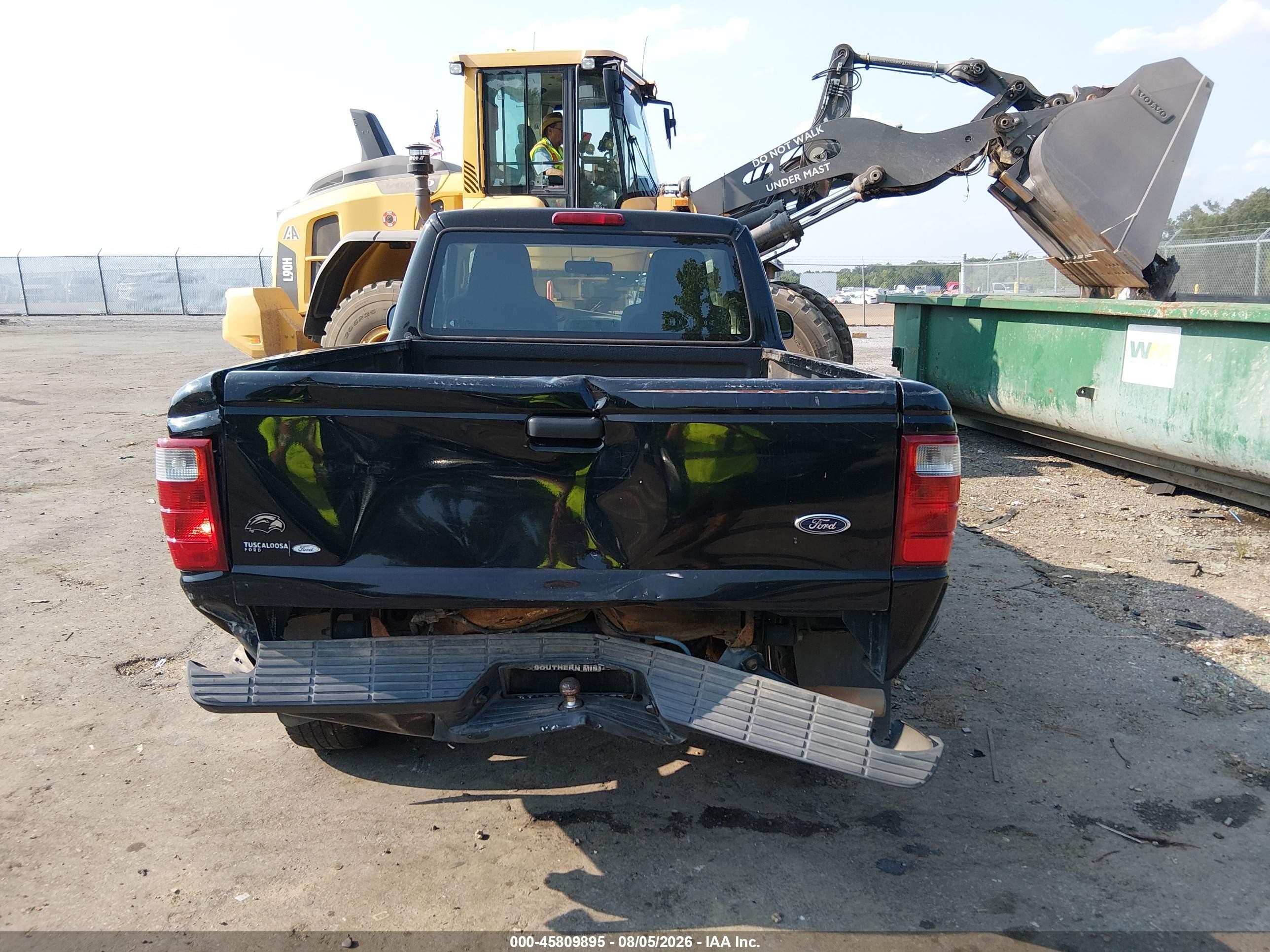 2005 Ford Ranger Edge/stx/xl/xls/xlt Черный vin: 1FTYR10U85PA39595