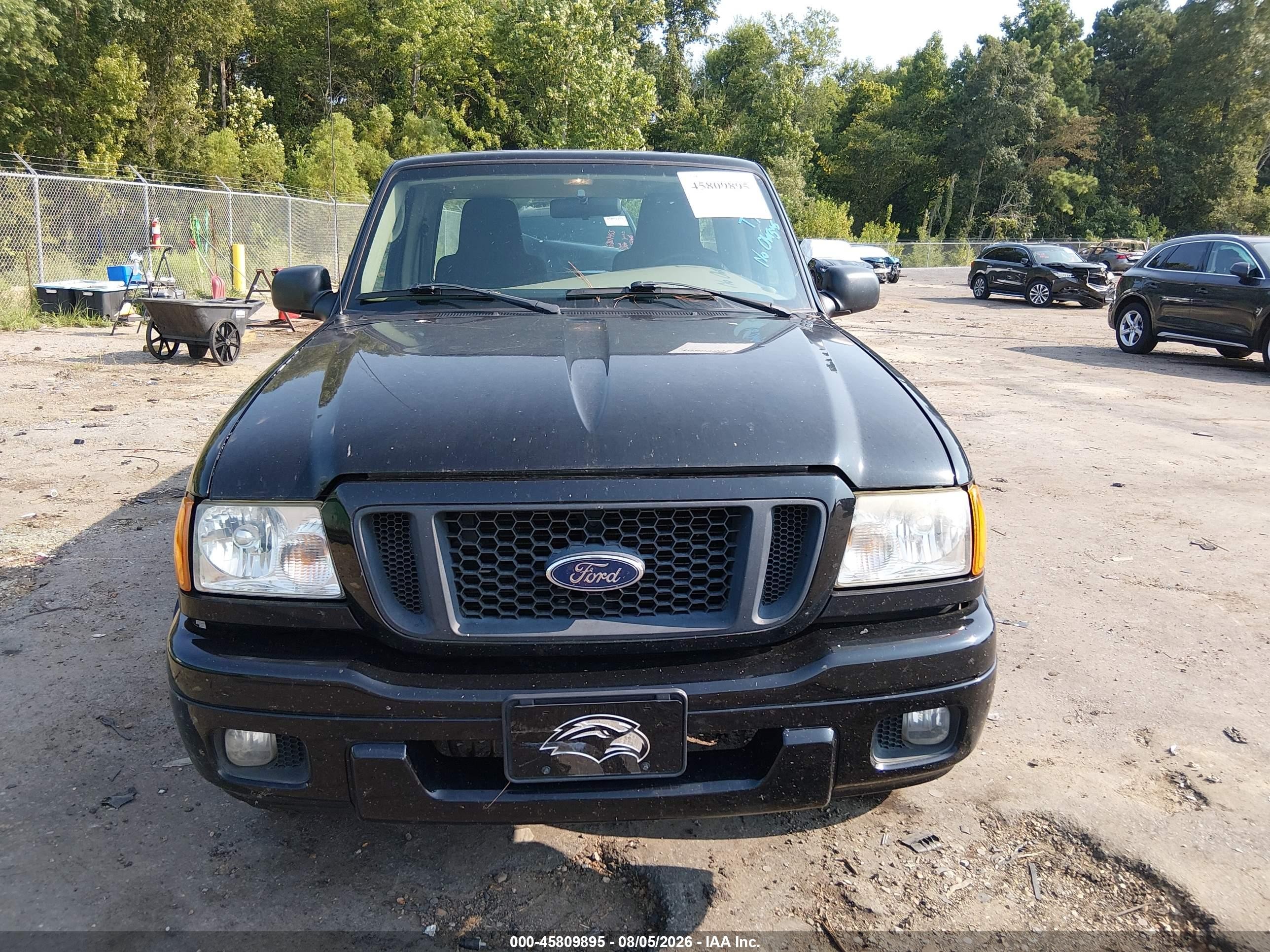 2005 Ford Ranger Edge/stx/xl/xls/xlt Черный vin: 1FTYR10U85PA39595