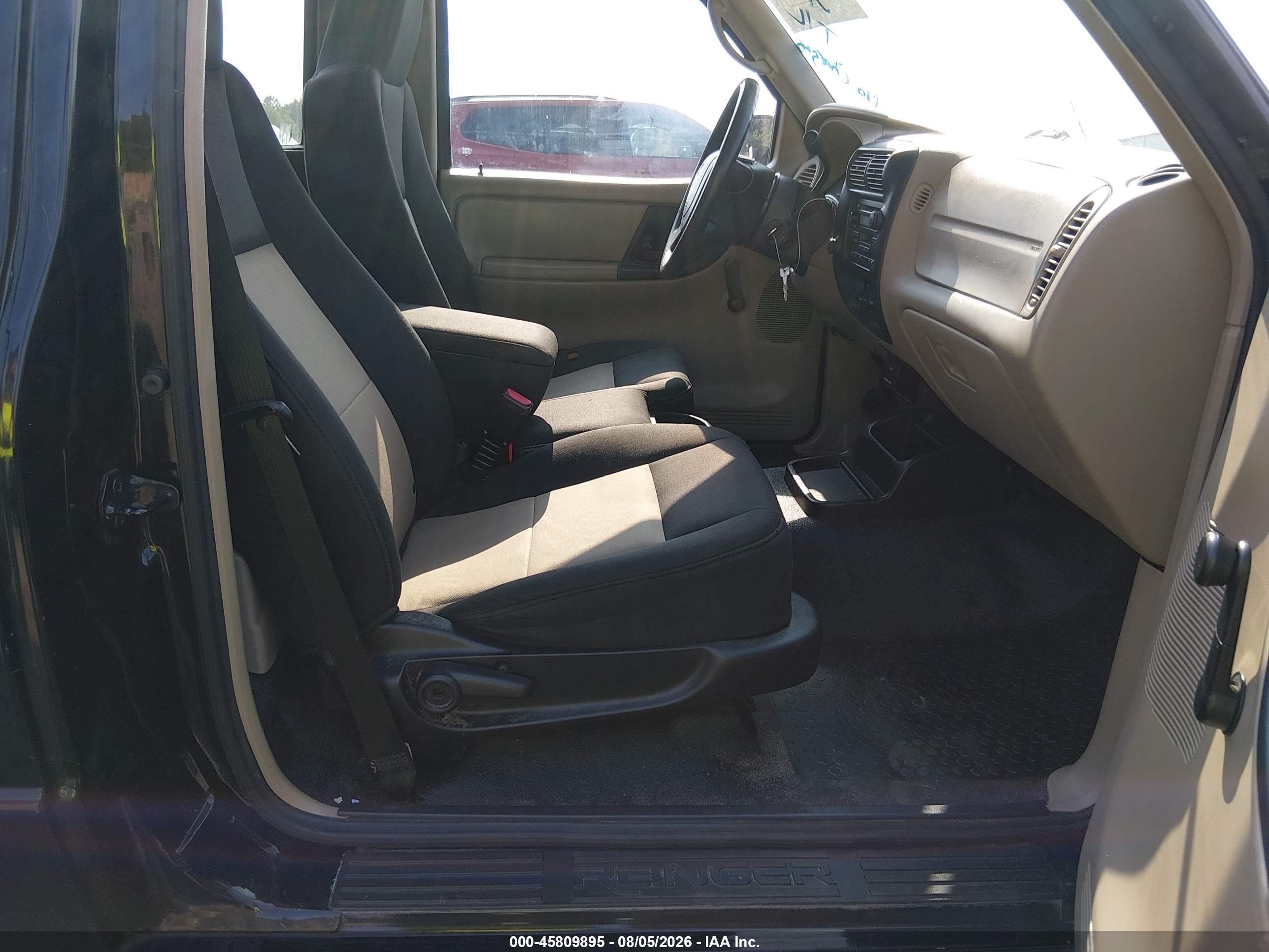 2005 Ford Ranger Edge/stx/xl/xls/xlt Черный vin: 1FTYR10U85PA39595