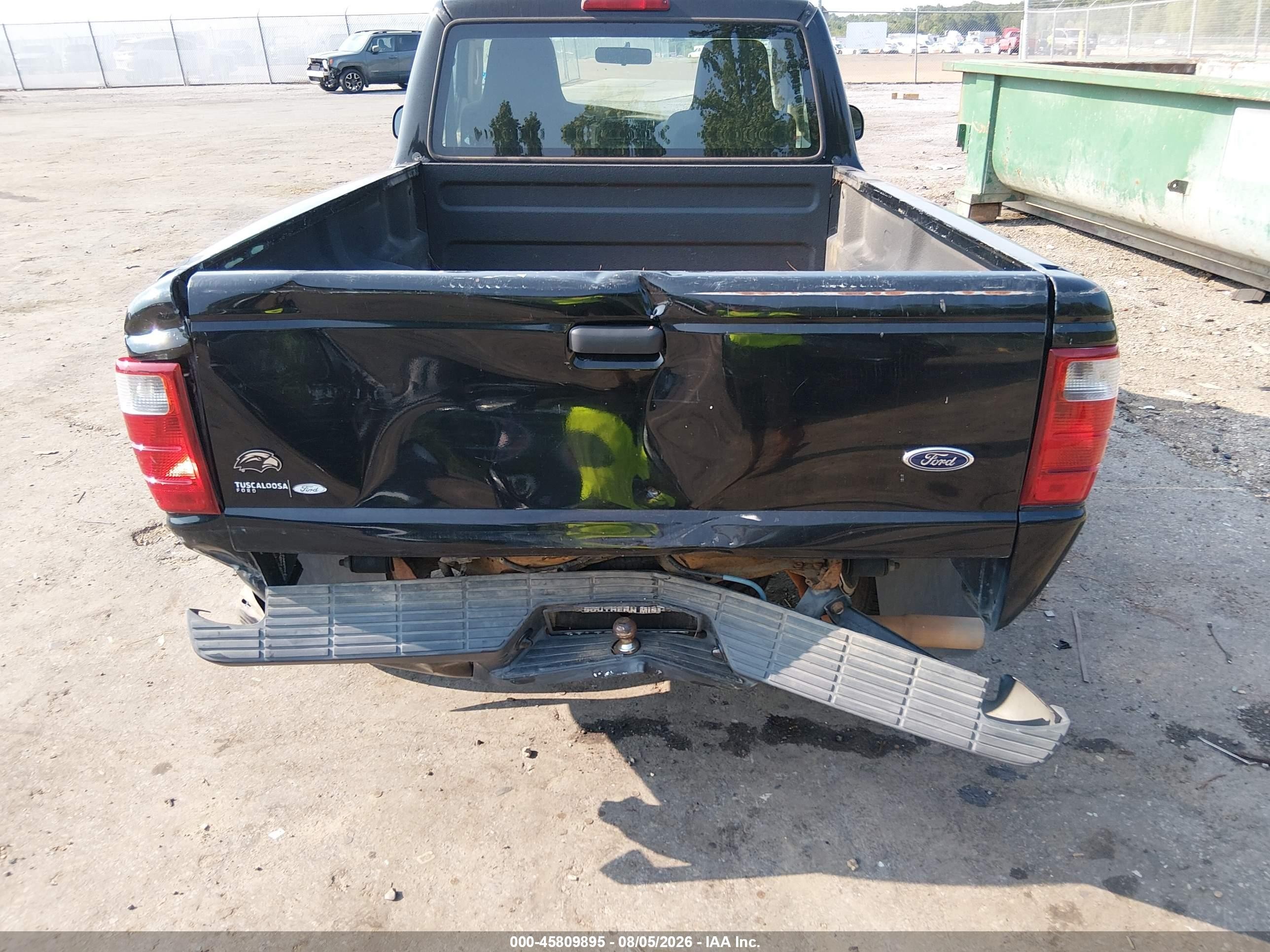 2005 Ford Ranger Edge/stx/xl/xls/xlt Черный vin: 1FTYR10U85PA39595