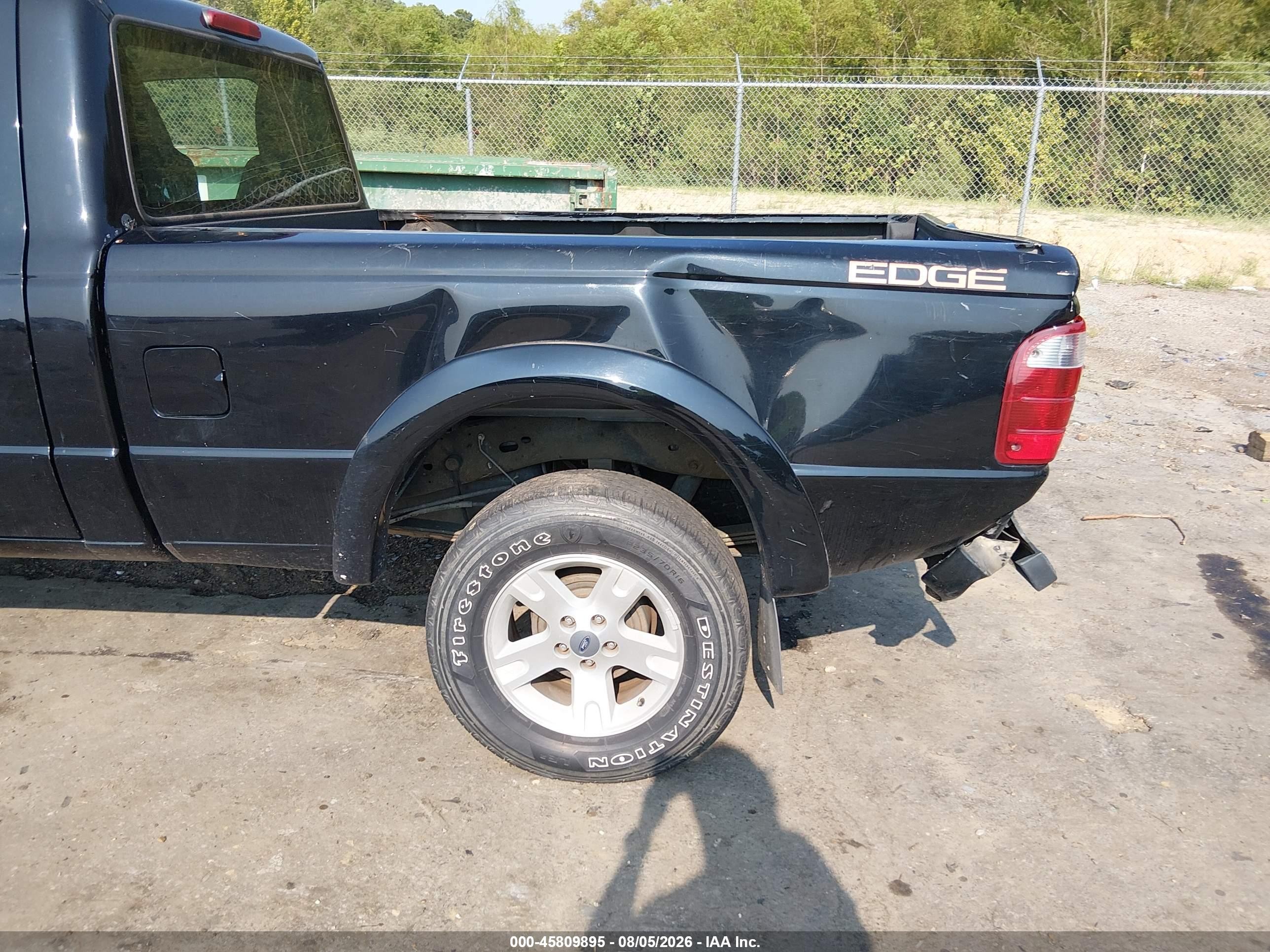 2005 Ford Ranger Edge/stx/xl/xls/xlt Черный vin: 1FTYR10U85PA39595