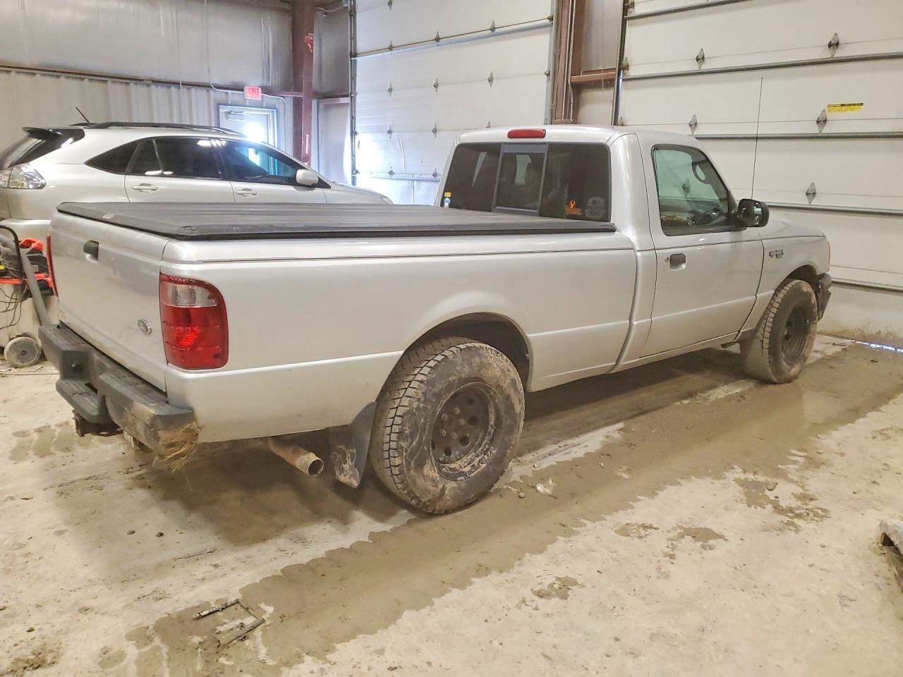 2005 Ford Ranger Silver vin: 1FTYR10U85PA78753