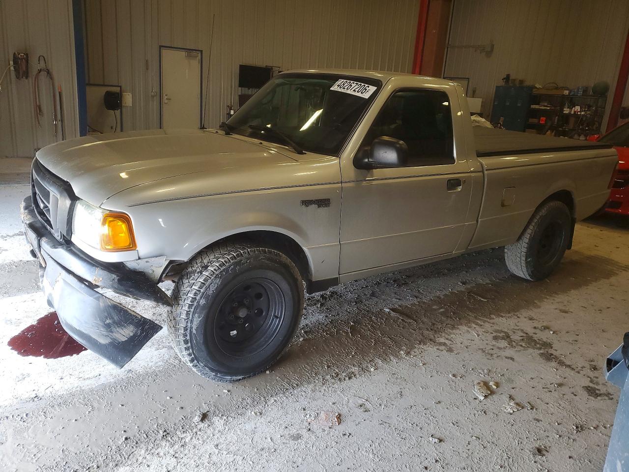 2005 Ford Ranger Silver vin: 1FTYR10U85PA78753