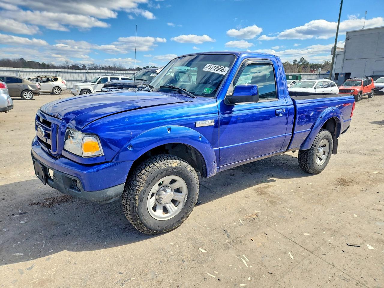 2006 Ford Ranger Blue vin: 1FTYR10U86PA03472
