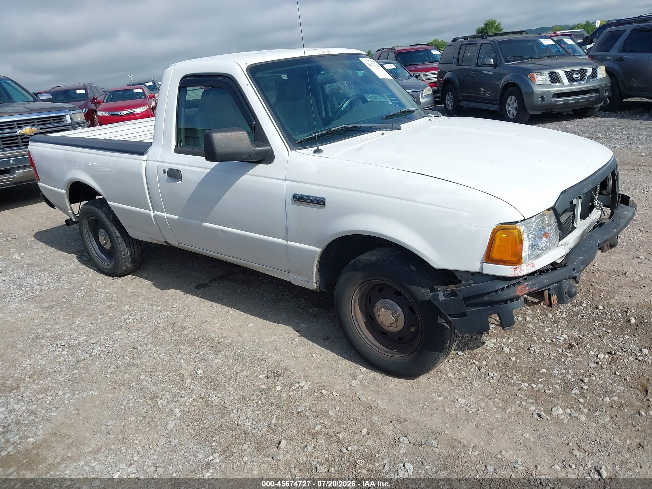 2006 Ford Ranger Sport/stx/xl/xlt White vin: 1FTYR10U86PA34253