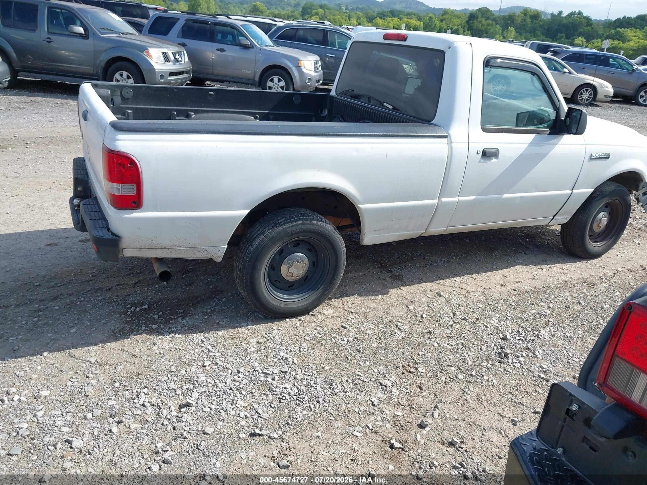 2006 Ford Ranger Sport/stx/xl/xlt White vin: 1FTYR10U86PA34253