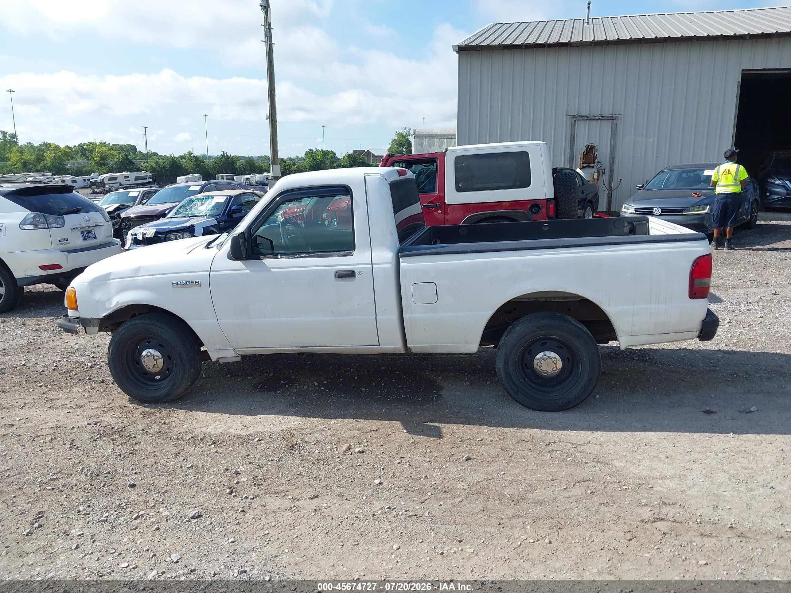 2006 Ford Ranger Sport/stx/xl/xlt White vin: 1FTYR10U86PA34253