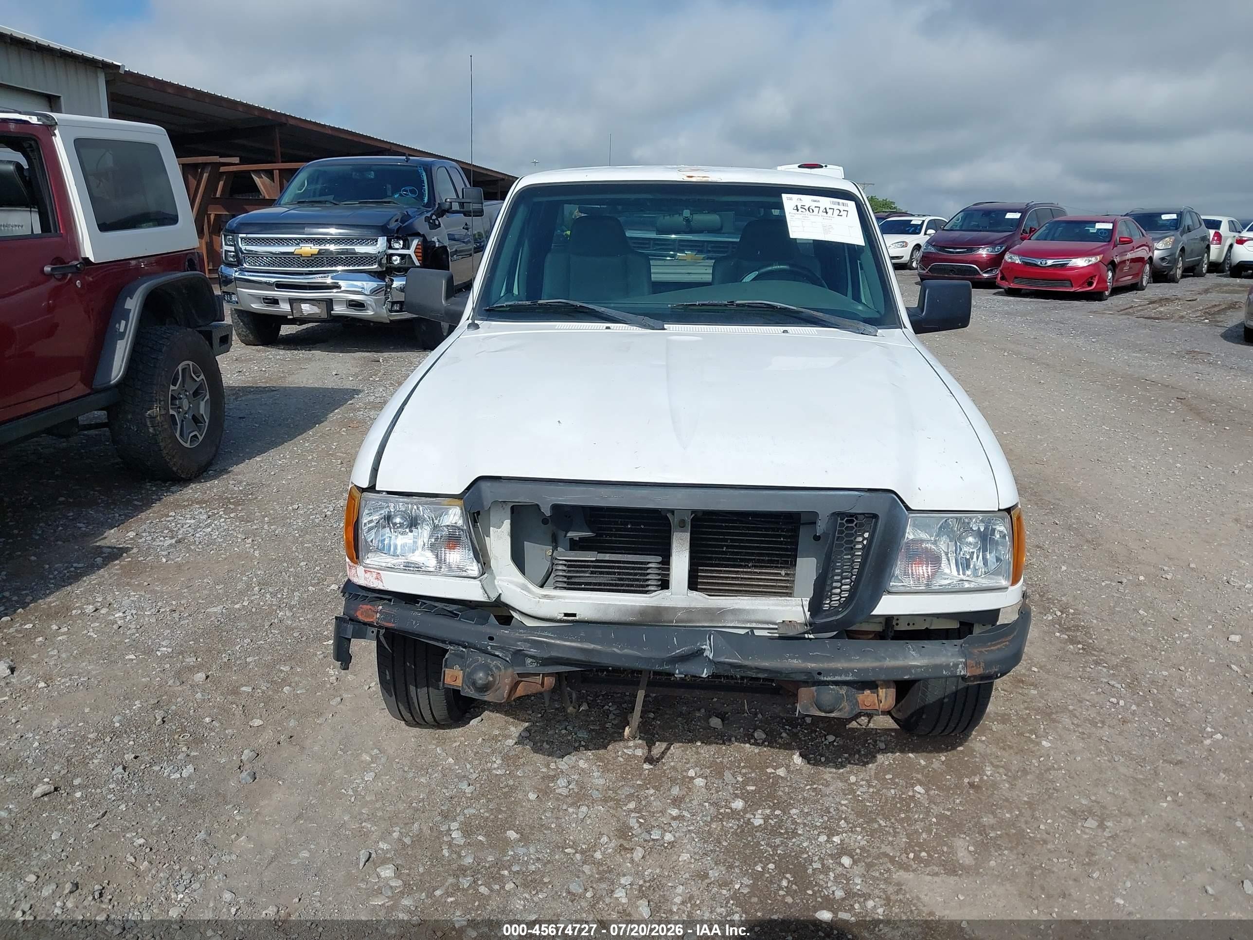 2006 Ford Ranger Sport/stx/xl/xlt White vin: 1FTYR10U86PA34253