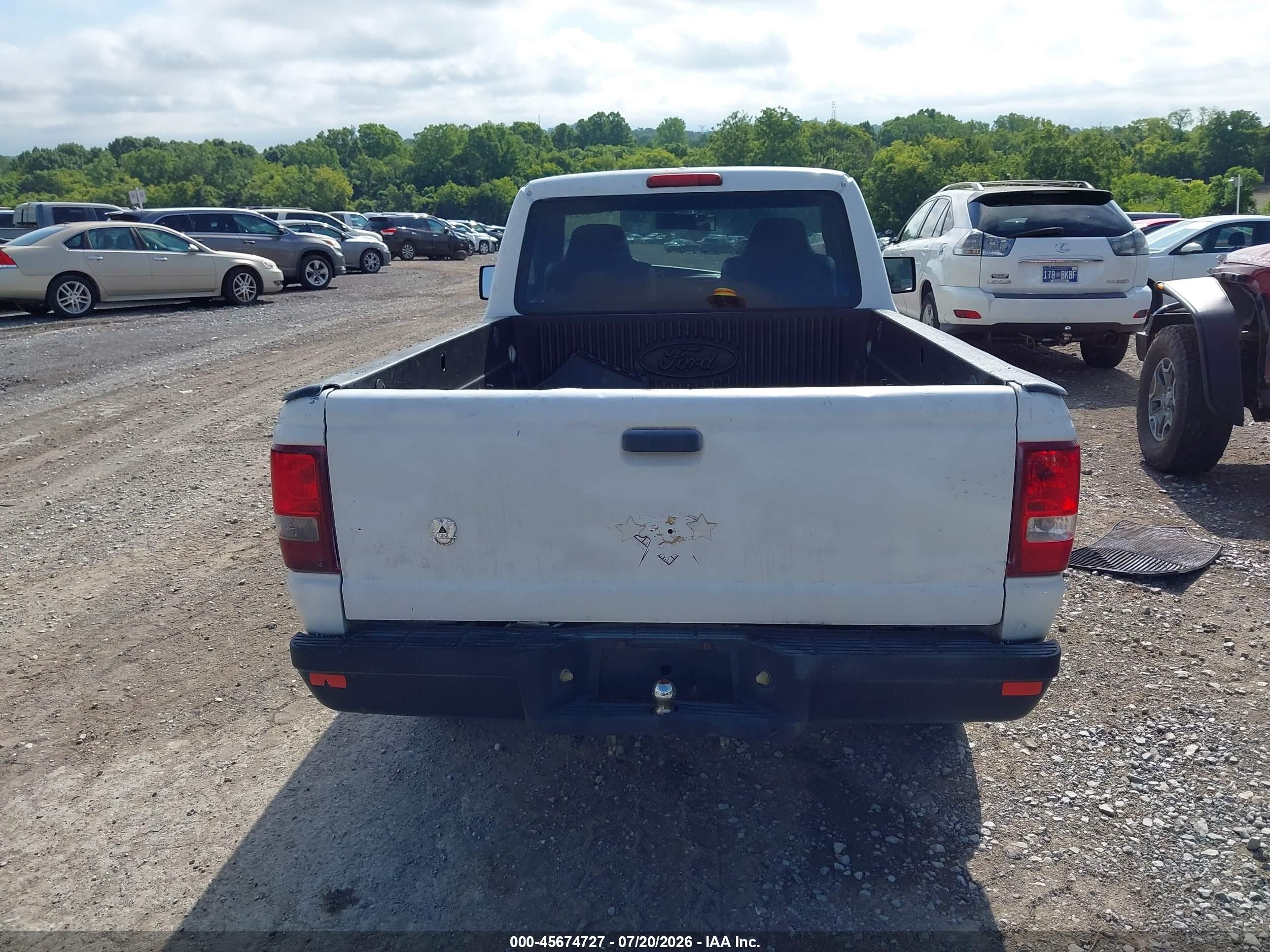 2006 Ford Ranger Sport/stx/xl/xlt White vin: 1FTYR10U86PA34253