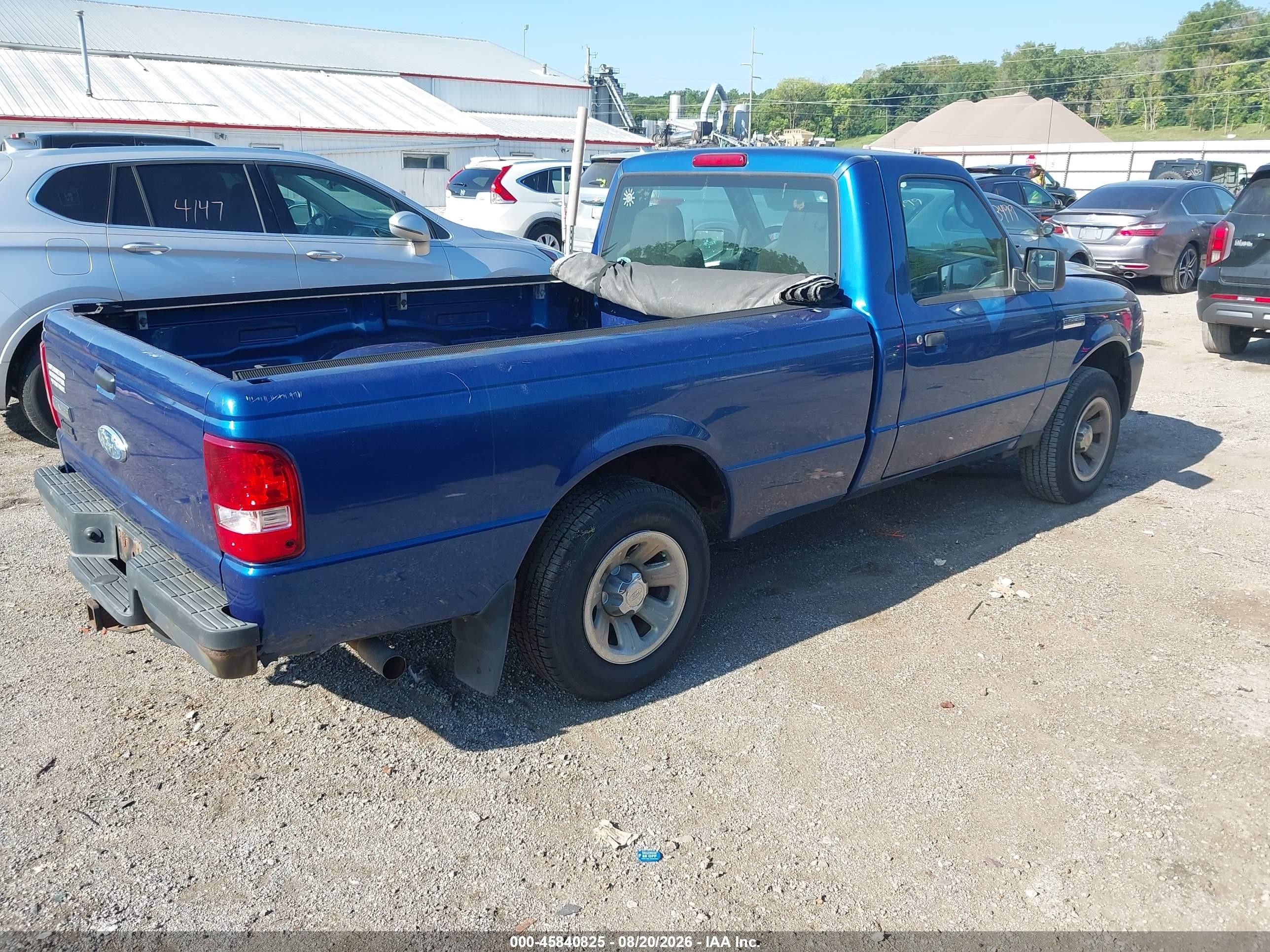 2007 Ford Ranger Sport/stx/xl/xlt Blue vin: 1FTYR10U87PA85379