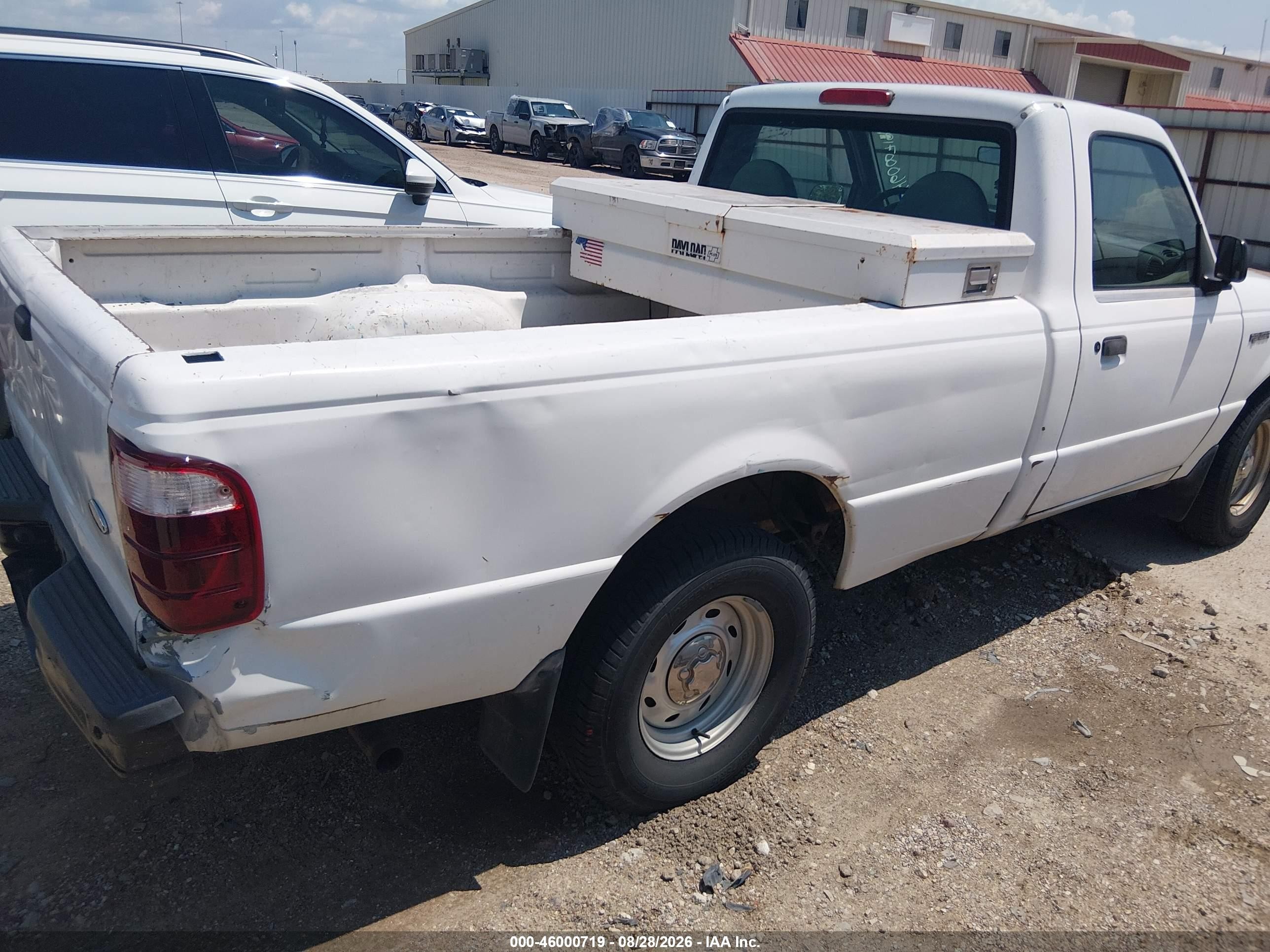 2001 Ford Ranger Edge/xl/xlt White vin: 1FTYR10U91TA72476