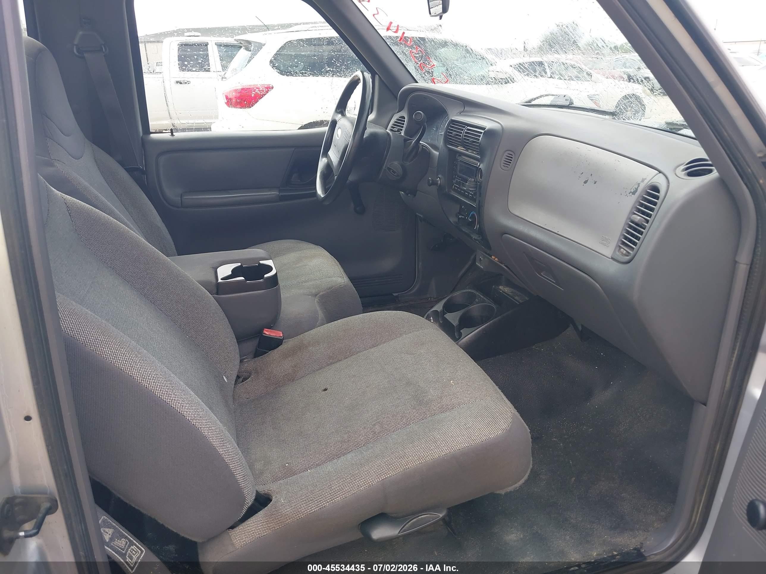 2002 Ford Ranger Edge/xl/xlt Silver vin: 1FTYR10U92PB71664