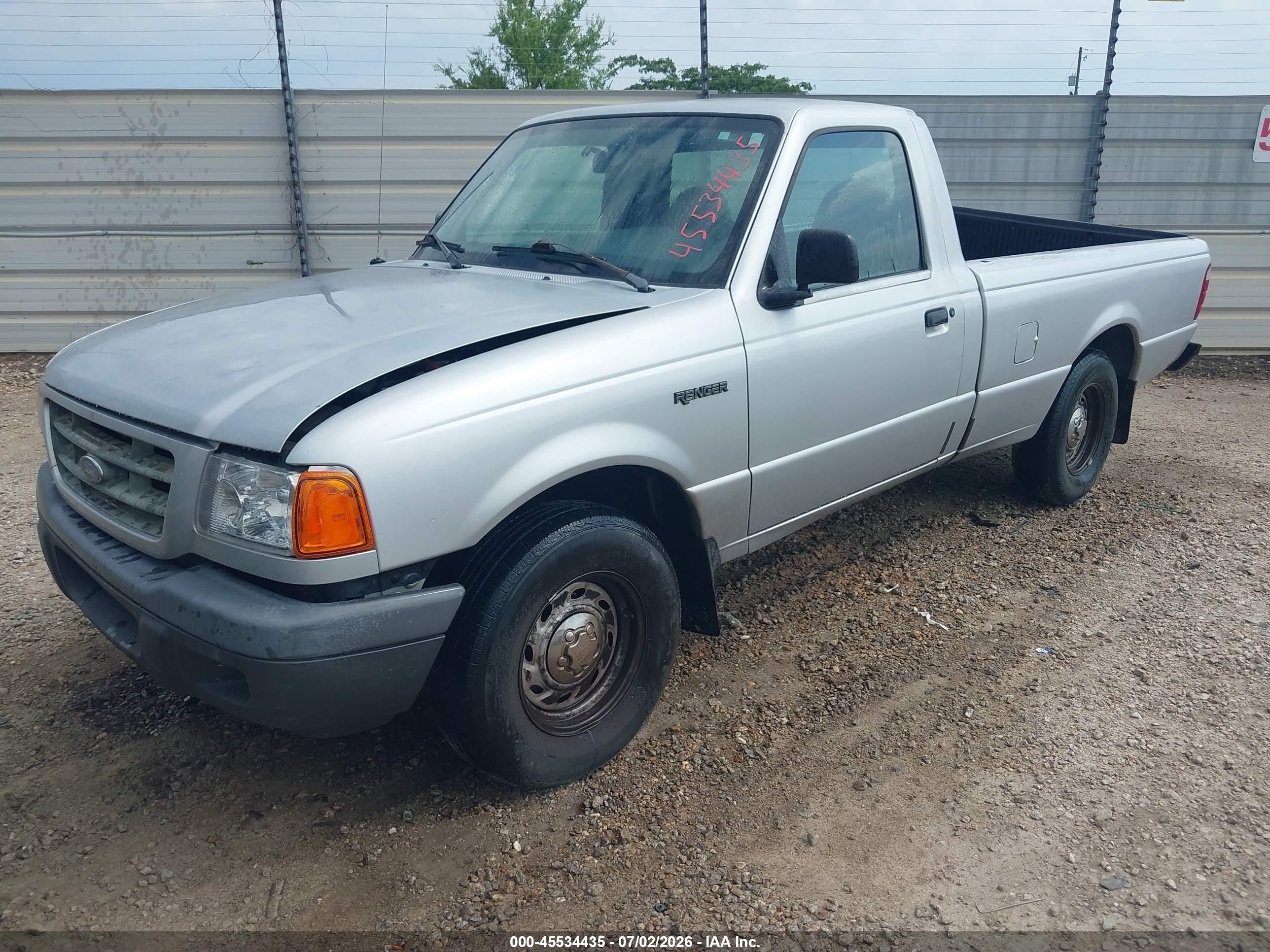 2002 Ford Ranger Edge/xl/xlt Silver vin: 1FTYR10U92PB71664