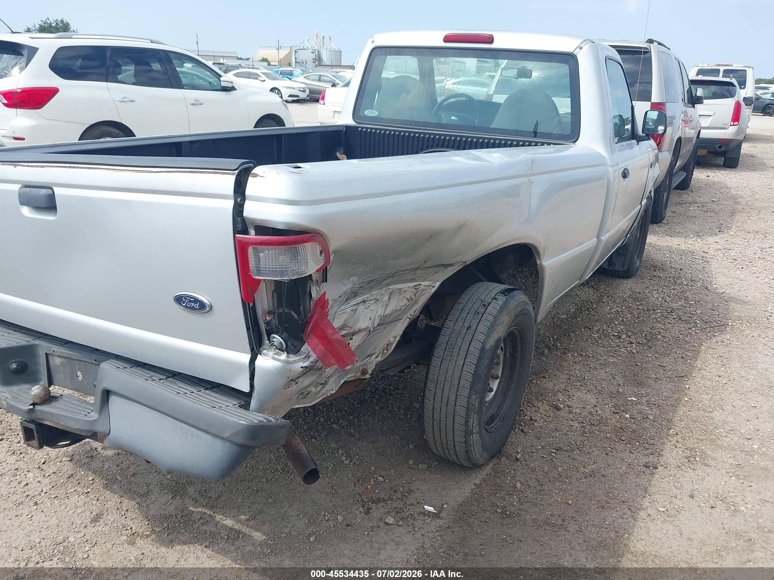 2002 Ford Ranger Edge/xl/xlt Silver vin: 1FTYR10U92PB71664