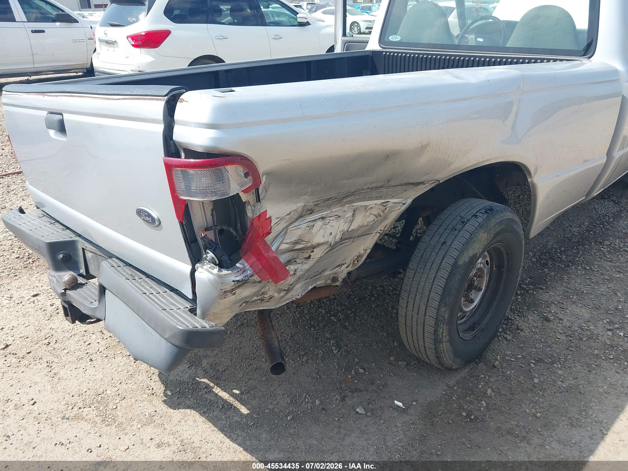 2002 Ford Ranger Edge/xl/xlt Silver vin: 1FTYR10U92PB71664