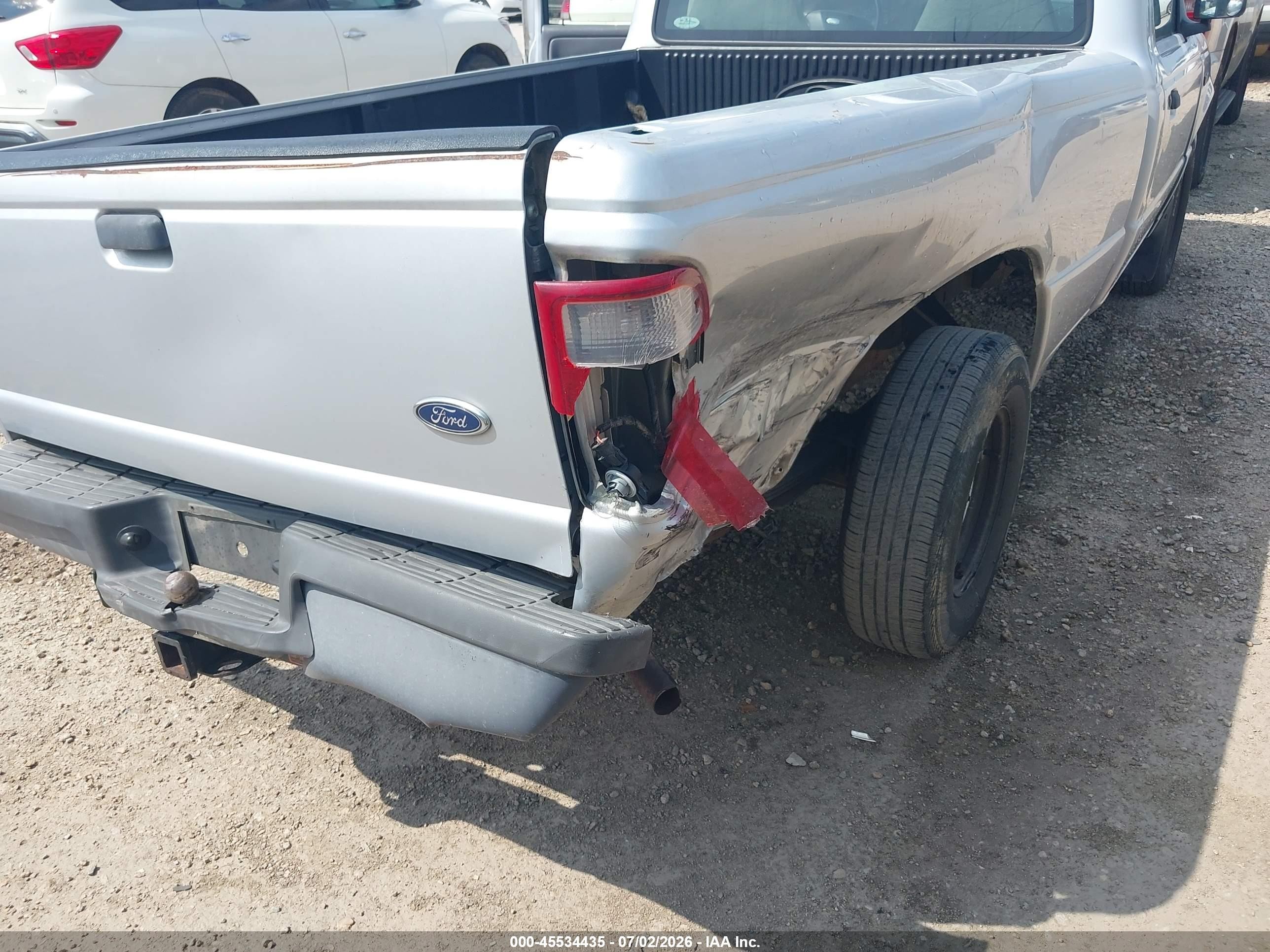 2002 Ford Ranger Edge/xl/xlt Silver vin: 1FTYR10U92PB71664