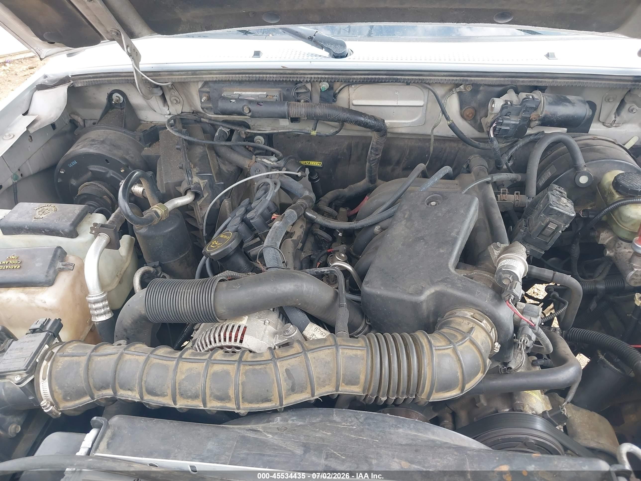2002 Ford Ranger Edge/xl/xlt Silver vin: 1FTYR10U92PB71664