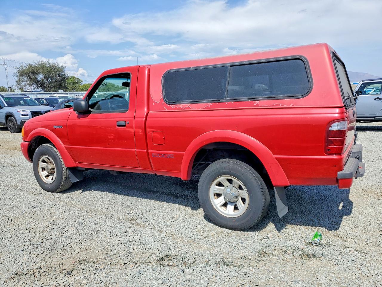 2002 Ford Ranger Red vin: 1FTYR10U92PB74760