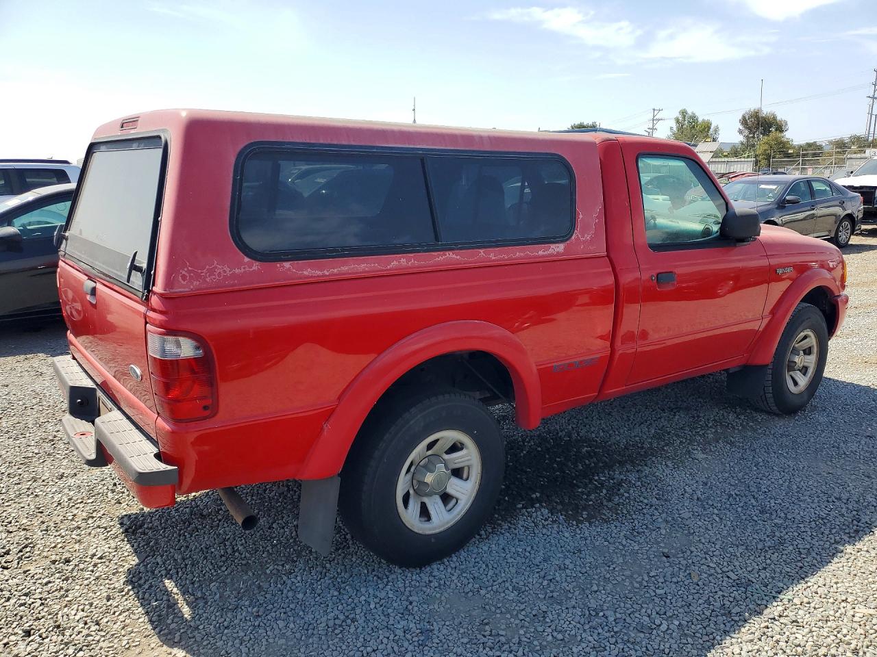 2002 Ford Ranger Red vin: 1FTYR10U92PB74760