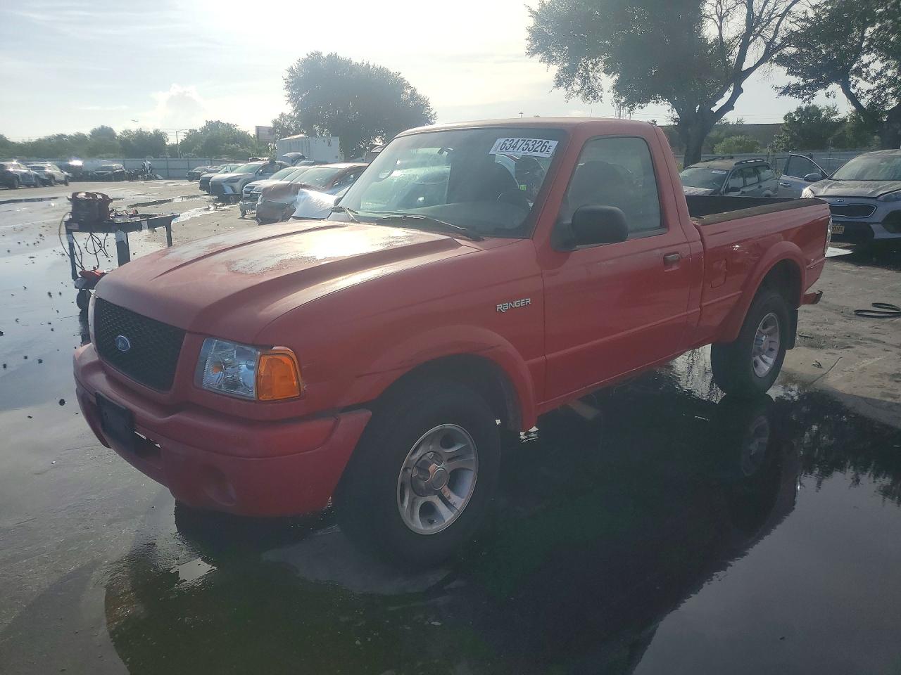 2003 Ford Ranger Red vin: 1FTYR10U93PB51917