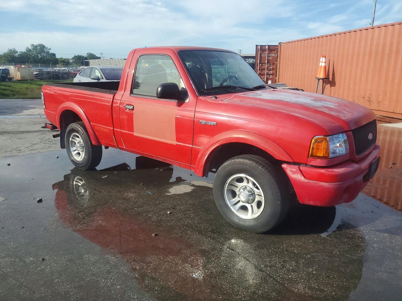 2003 Ford Ranger Red vin: 1FTYR10U93PB51917