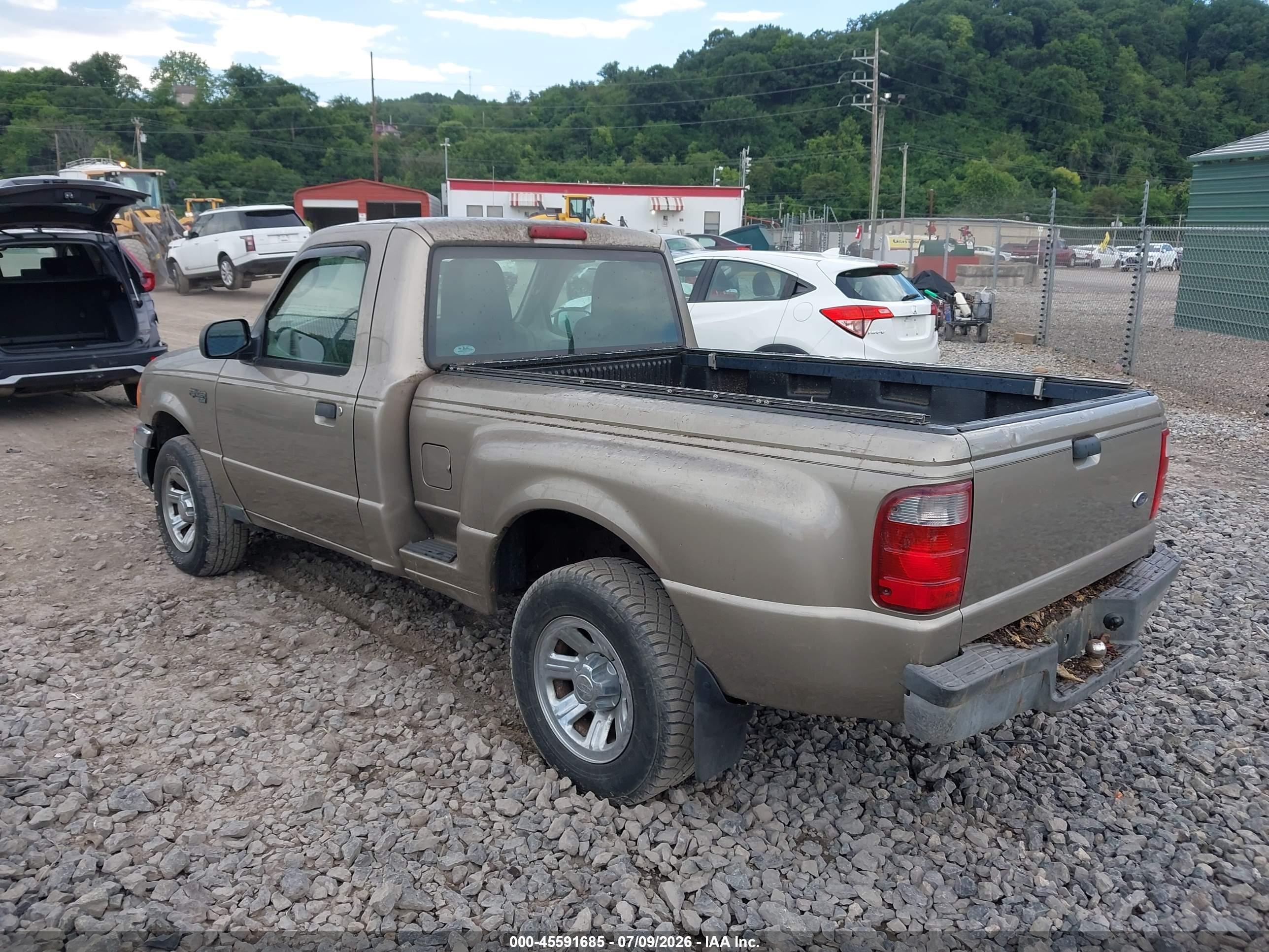2004 Ford Ranger   Beige vin: 1FTYR10U94PA28555