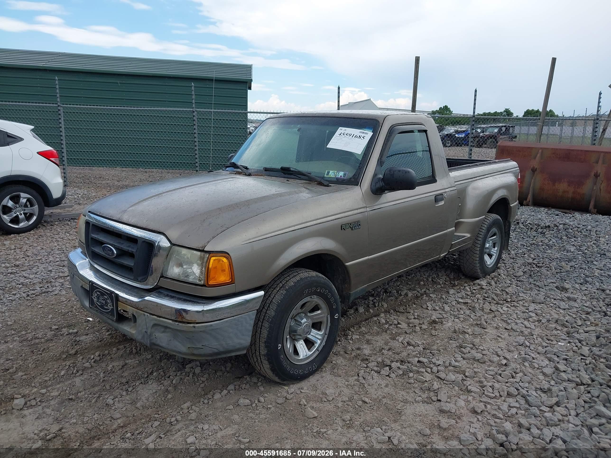 2004 Ford Ranger   Beige vin: 1FTYR10U94PA28555
