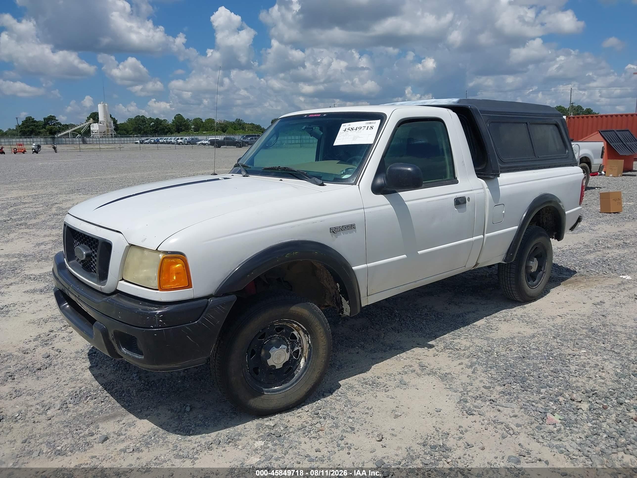 2004 Ford Ranger Edge/xl/xlt Белый vin: 1FTYR10U94PB01102
