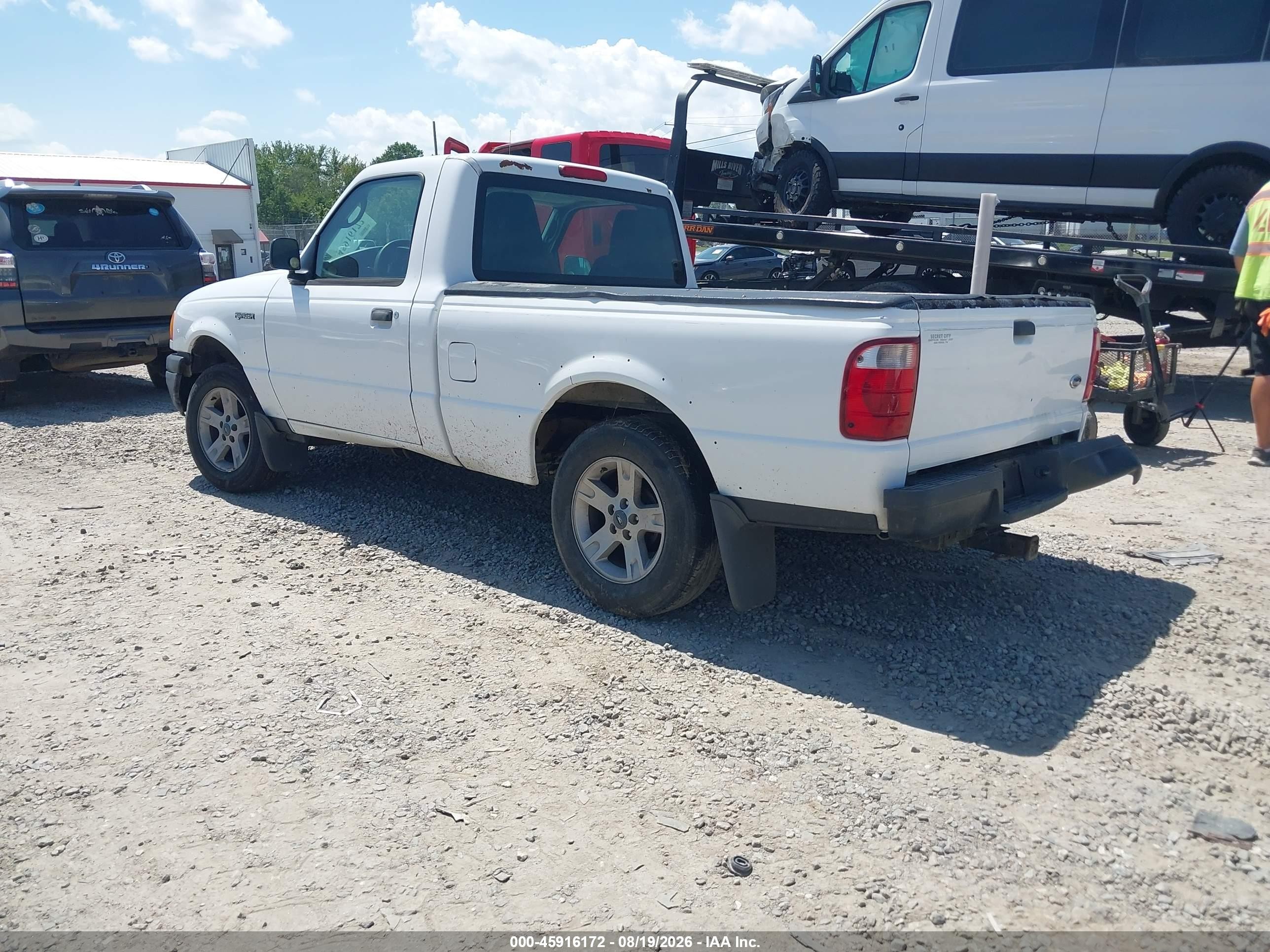 2005 Ford Ranger Edge/stx/xl/xls/xlt White vin: 1FTYR10U95PA18609